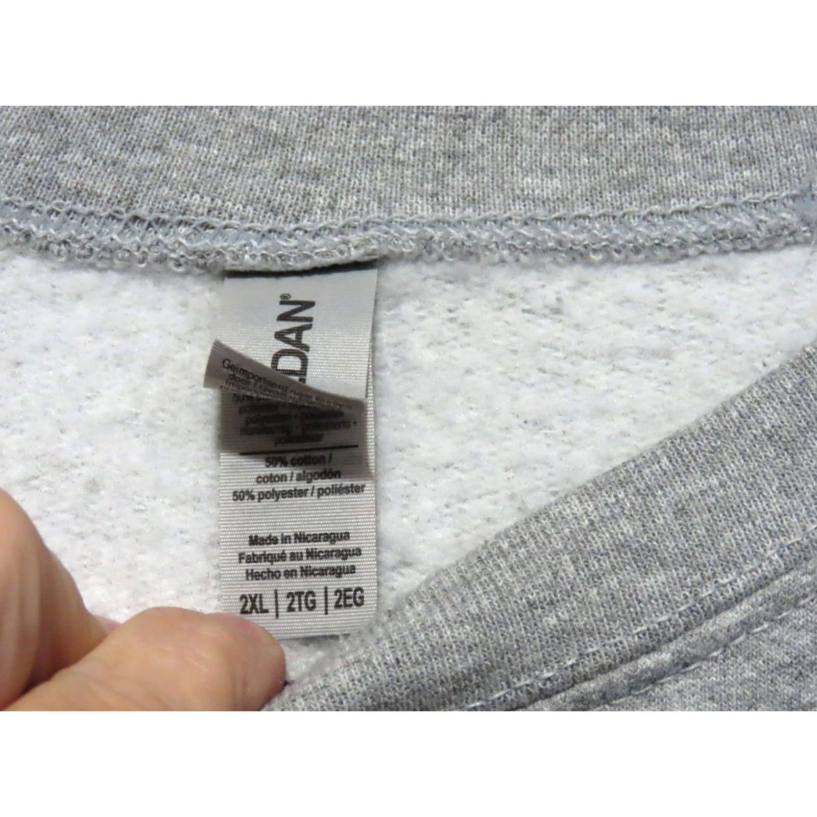 Gildan Gildan Mens 2XL Motorcycle Gray Sweatshirt For the People By the People 1903 Size US XXL / EU 58 / 5 - 4 Thumbnail