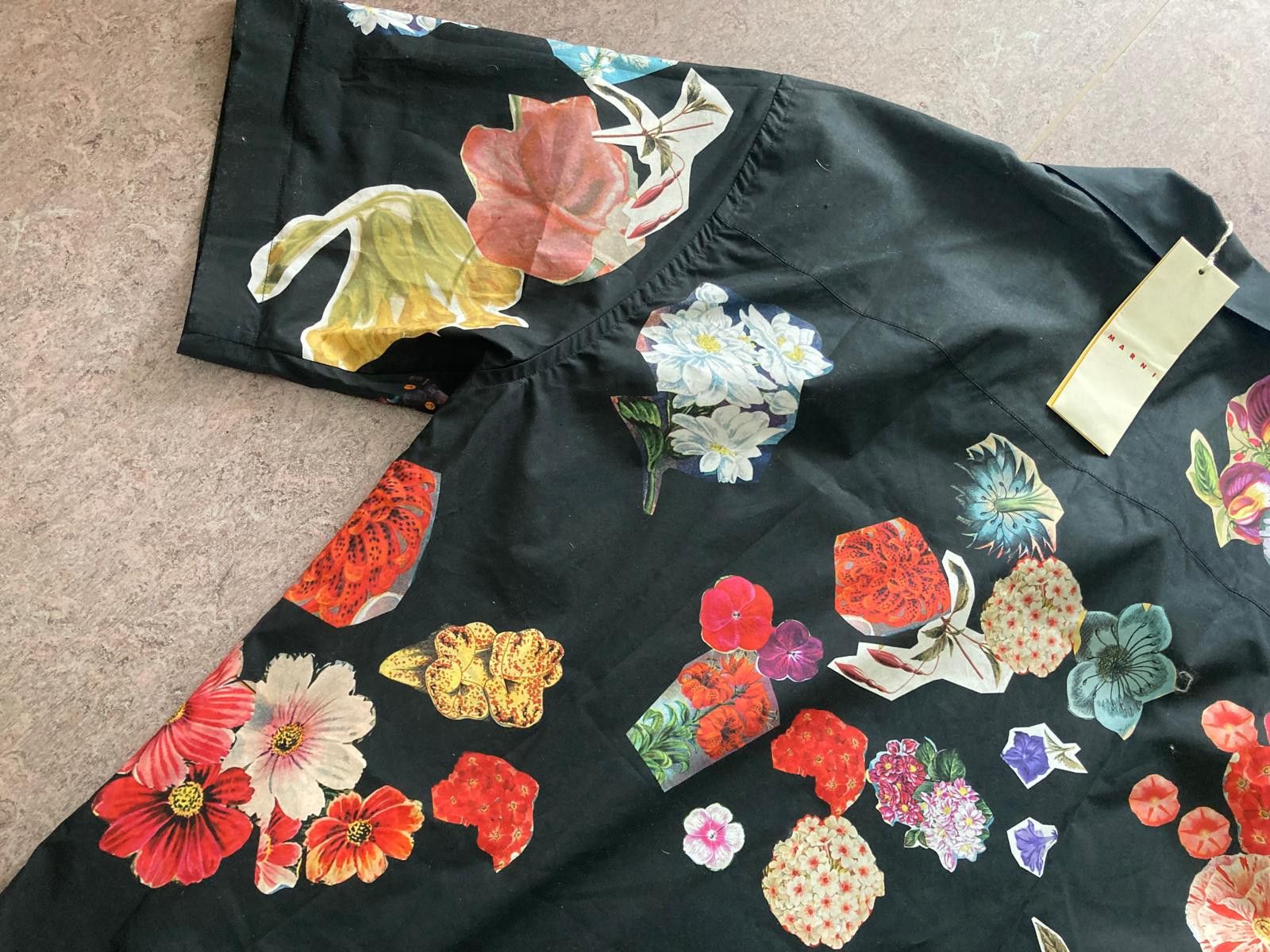 Marni Marni Floral Pattern Boxy Shirt 50 L Size US M / EU 48-50 / 2 - 7 Thumbnail