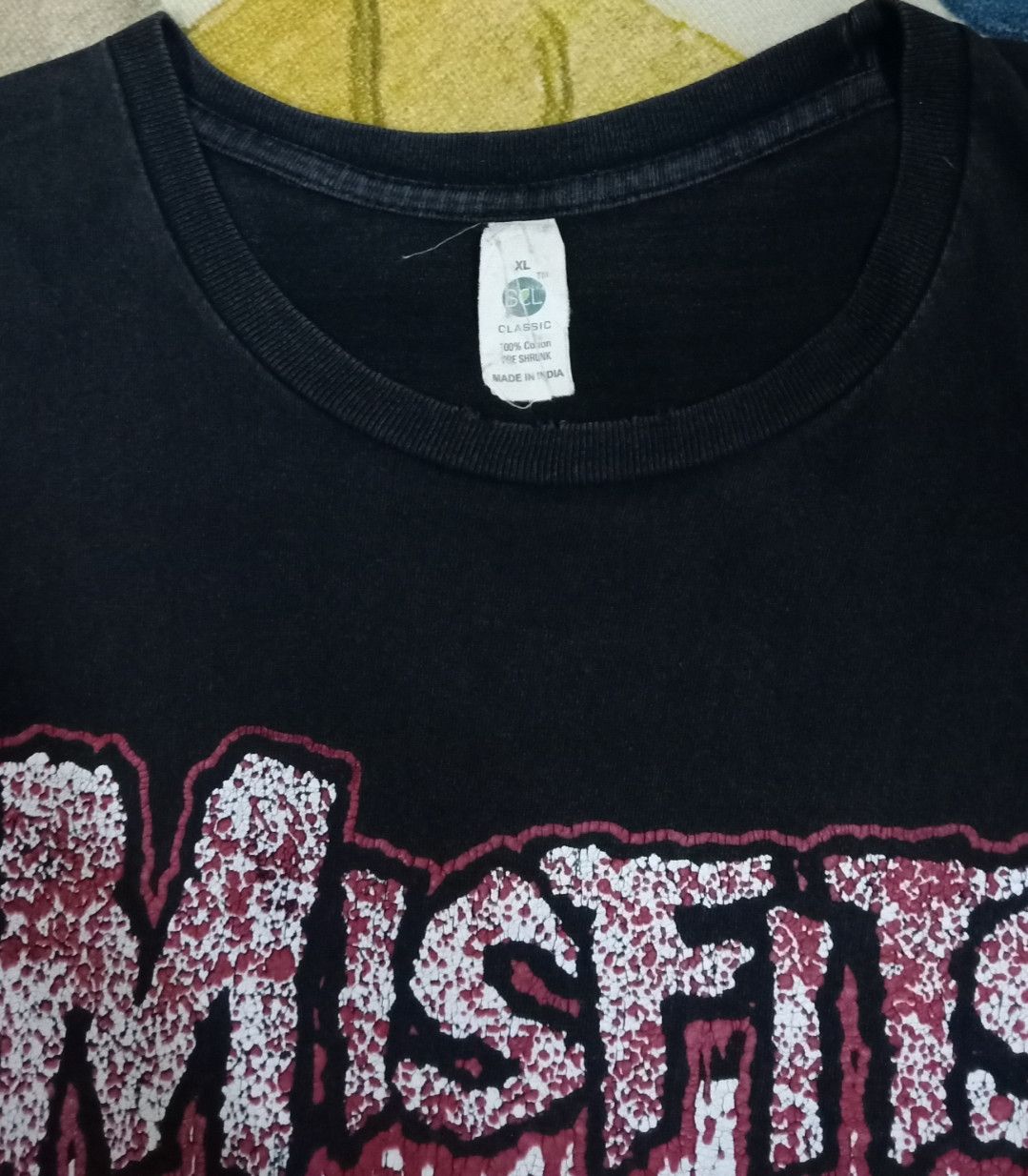 Band Tees × Misfits Misfits Blood Splatter Skull T-shirt Size US L / EU 52-54 / 3 - 8 Thumbnail