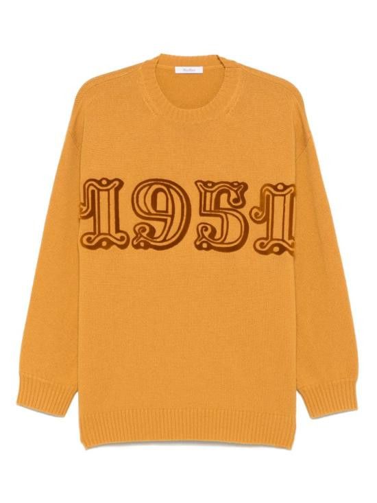 Max Mara MAX MARA Women Sweater 2511361191600 FIDO045 Brown Size S / US 4 / IT 40 - 1 Thumbnail