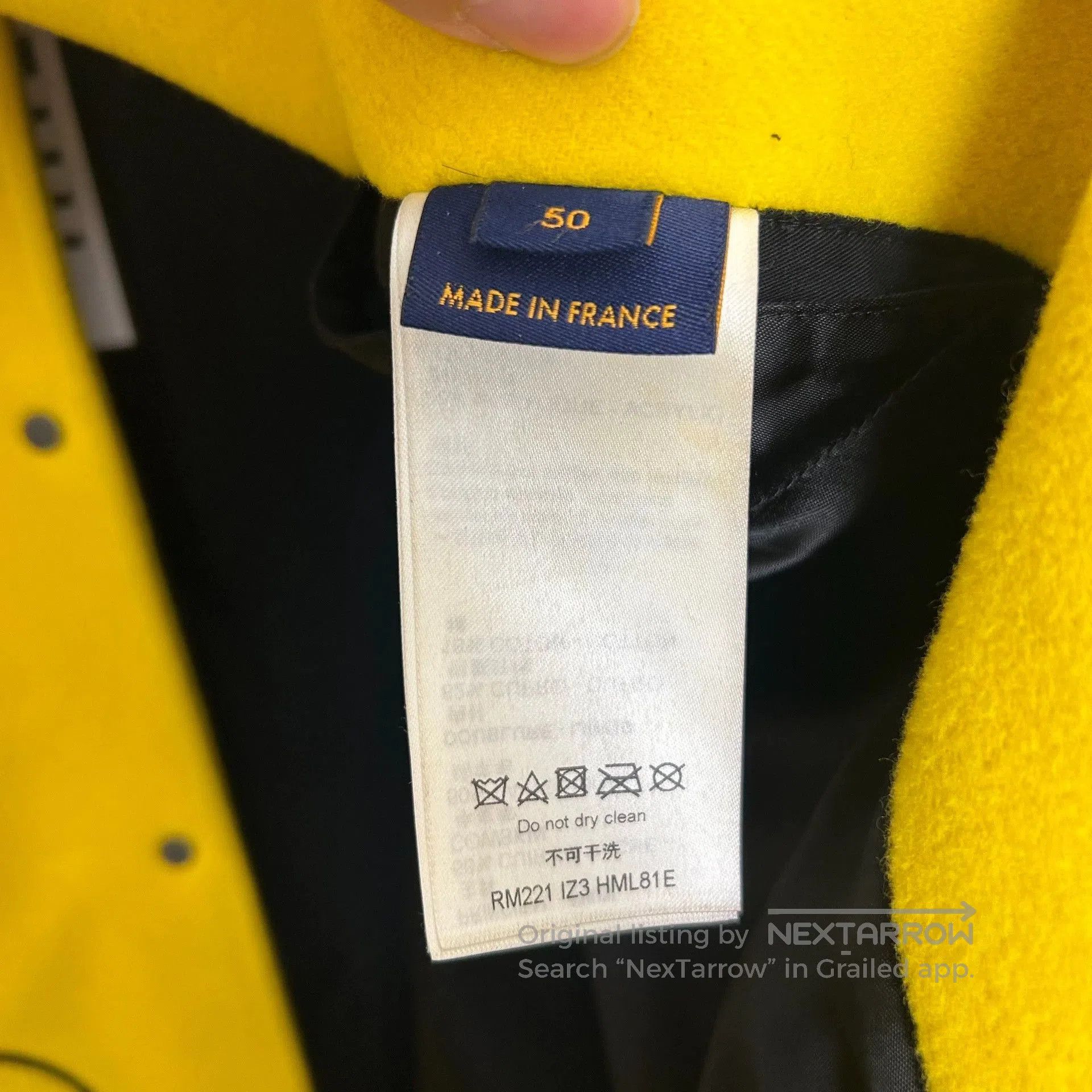 Louis Vuitton louis vuitton yellow embroidered baseball jacket. Size US L / EU 52-54 / 3 - 3 Thumbnail