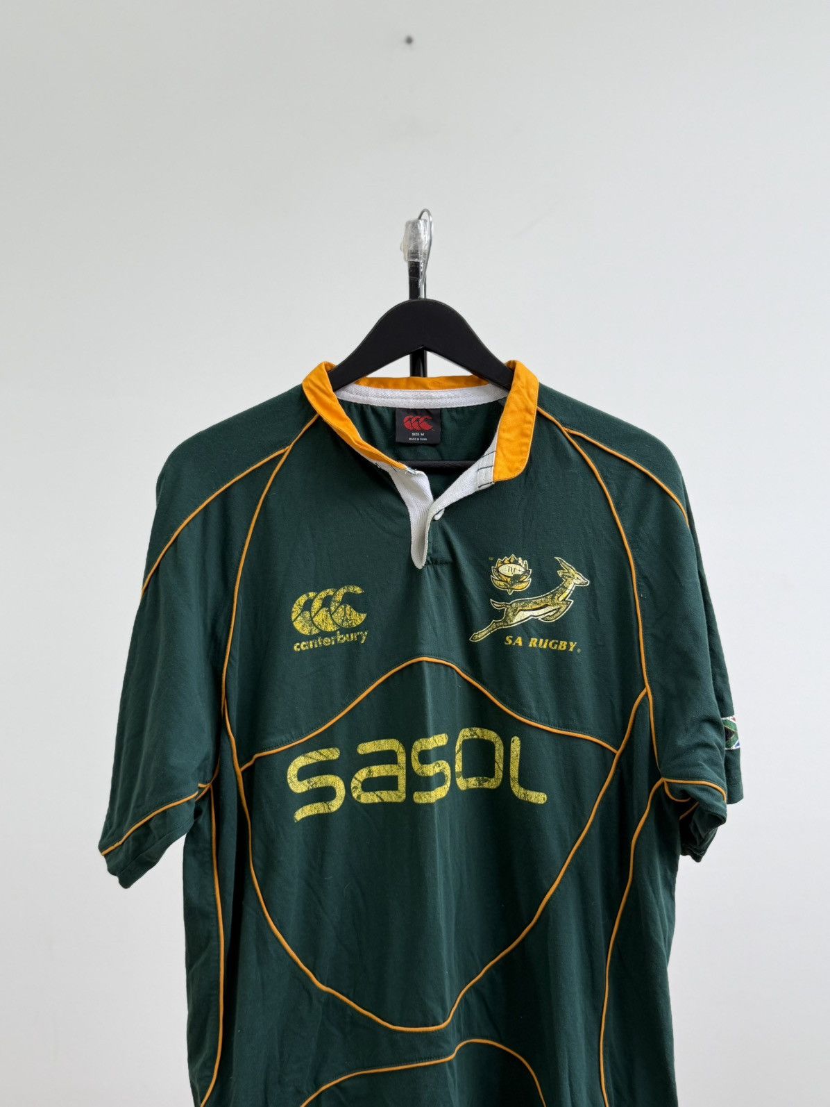 Other South Africa 2007-2008 Rugby Home Shirt Jersey Canterbury Size US L / EU 52-54 / 3 - 4 Thumbnail
