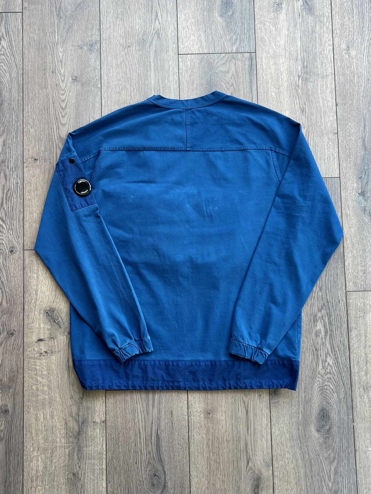 C.P. Company Sample C.P. Company Mixed Heavy Lens Sweatshirt Blue Size US L / EU 52-54 / 3 - 4 Thumbnail