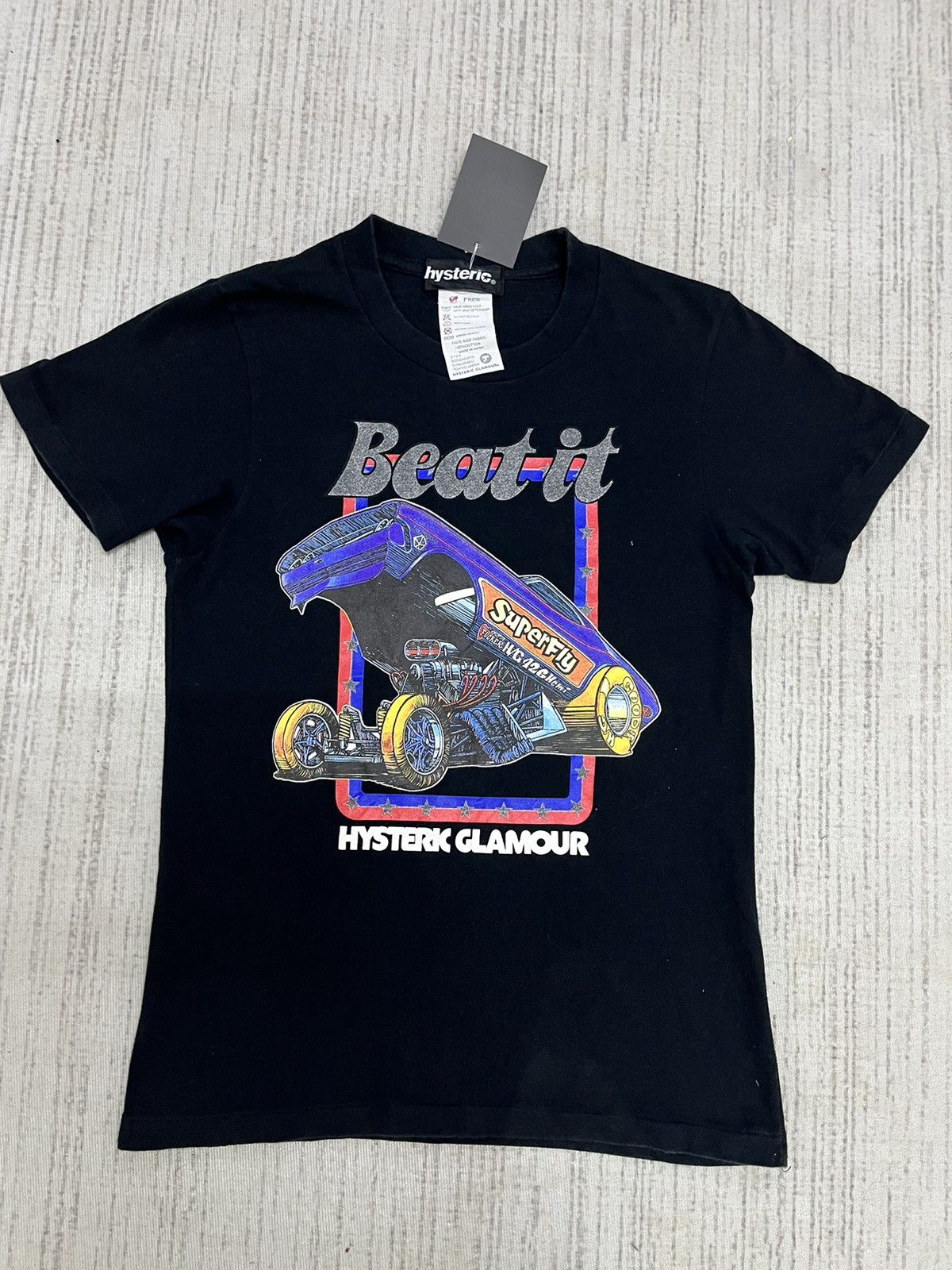 Hysteric Glamour × Issey Miyake × Vintage Vintage 90s hysteric glamour tshirt Size US S / EU 44-46 / 1 - 1 Thumbnail