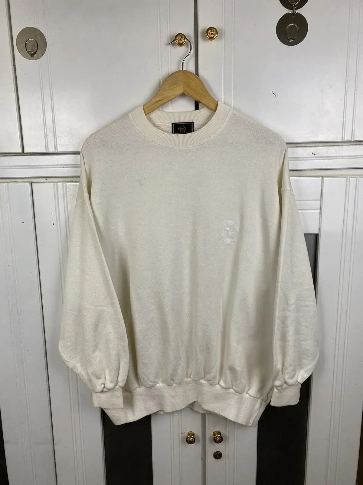Vintage Fendi Double F Crewneck - Main Image