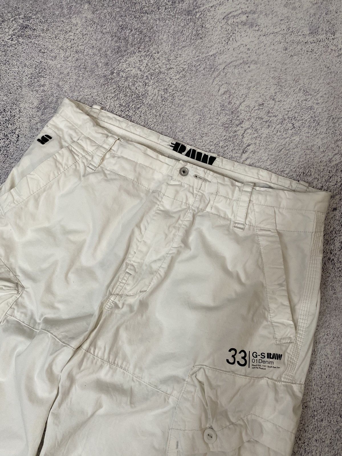 G-Star VINTAGE G-STAR RAW LOOSE CARGO PANTS JAPAN STYLE GORPCORE Size US 36 / EU 52 - 5 Thumbnail