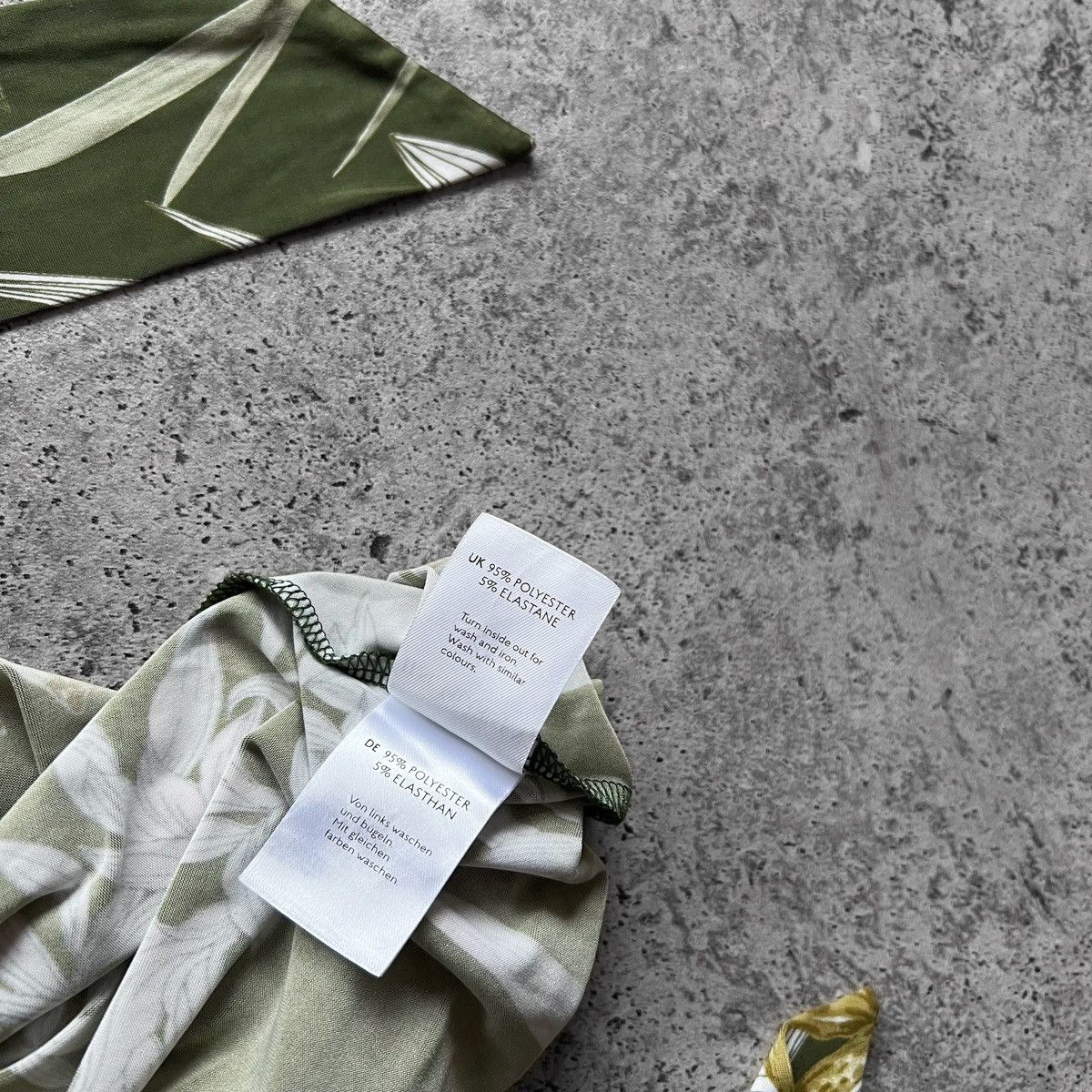 Designer × Ilse Jacobsen Ilse Jacobsen Womens Green Floral Day Dress Knee Length Size XS / US 0-2 / IT 36-38 - 7 Thumbnail