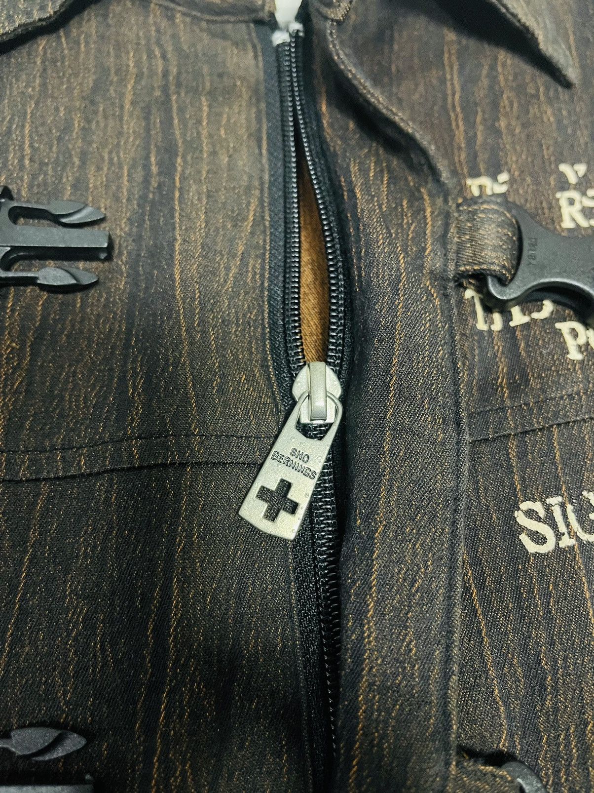 Japanese Brand Bernings Sho Rare Design Zipper Shirt (07) Size US L / EU 52-54 / 3 - 7 Thumbnail