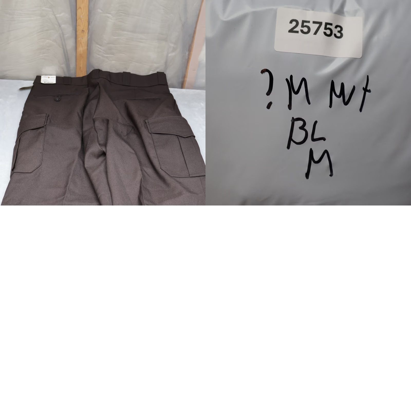 Vintage Flying Cross Cargo Pants Mens 38 Brown Lycra Straight Leg Casual Workwear Pants 36x38 New Size US 36 / EU 52 - 9 Thumbnail