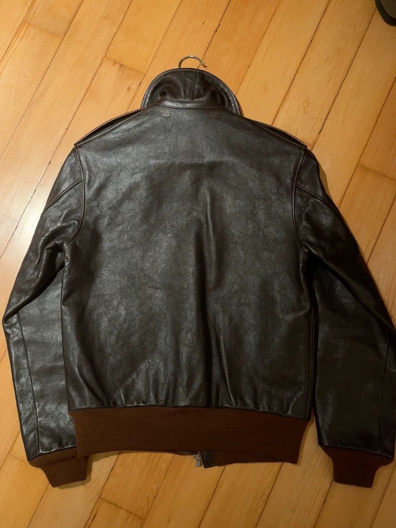 The Real McCoy's leather jacket Size US M / EU 48-50 / 2 - 2 Thumbnail