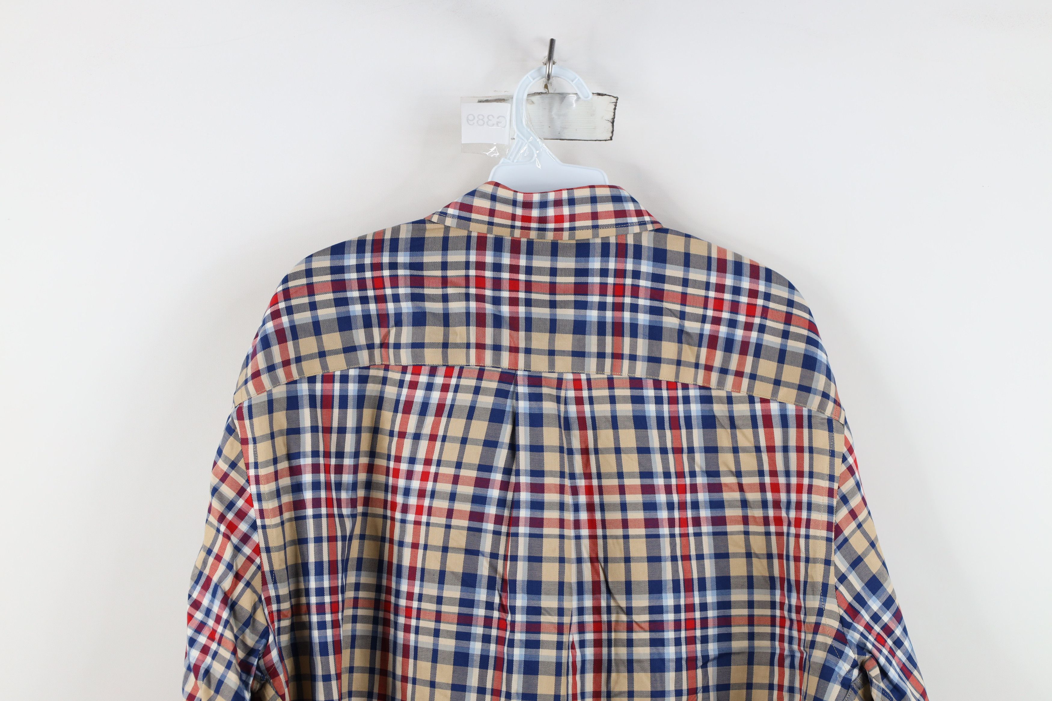 Jos. A. Bank Jos A Bank Fit Checkered Plaid Collared Button Down Shirt Size US L / EU 52-54 / 3 - 10 Thumbnail