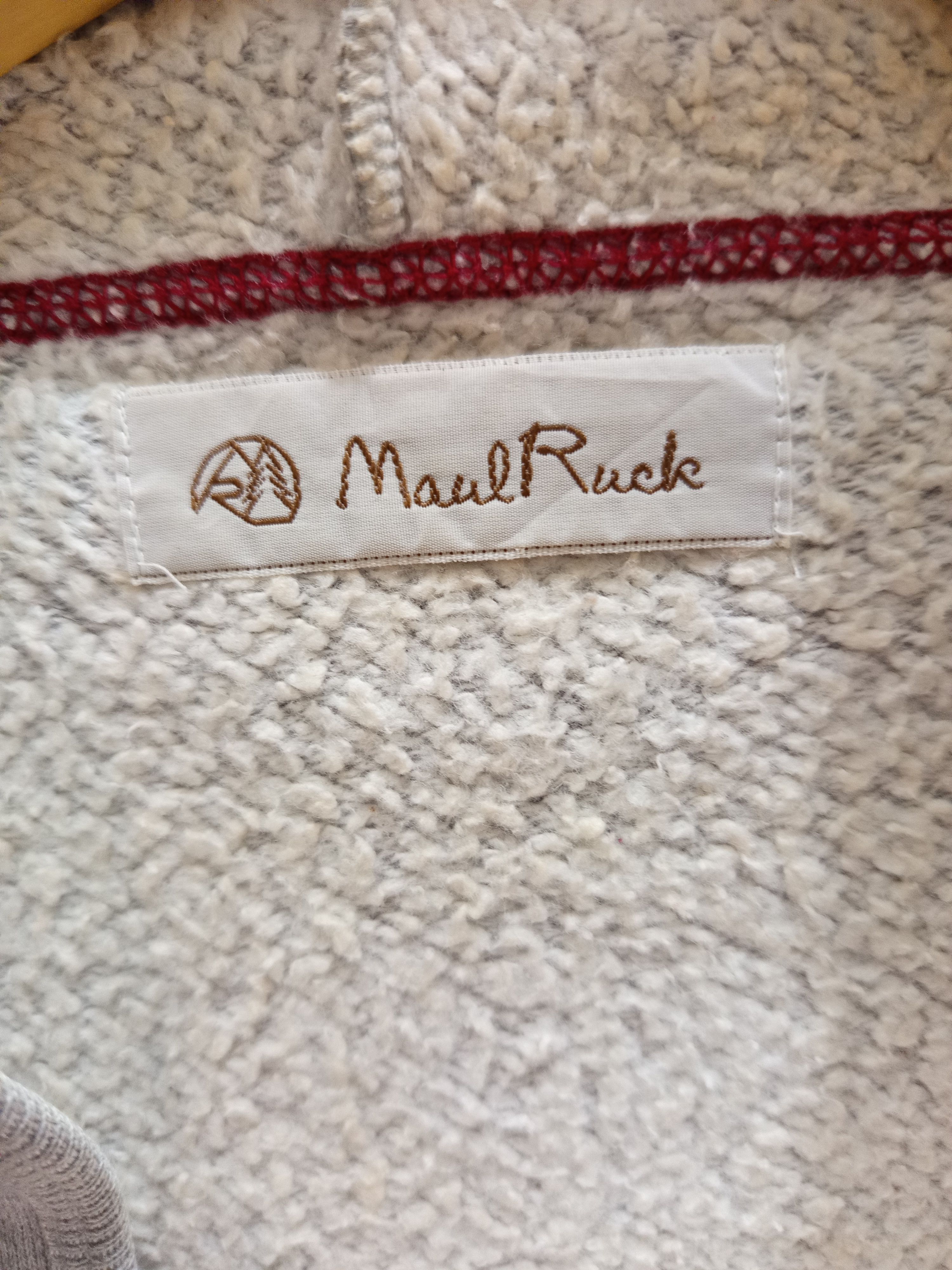 Japanese Brand Vintage Maul Ruck Zip Hoodie Made in Japan Size US XL / EU 56 / 4 - 12 Thumbnail