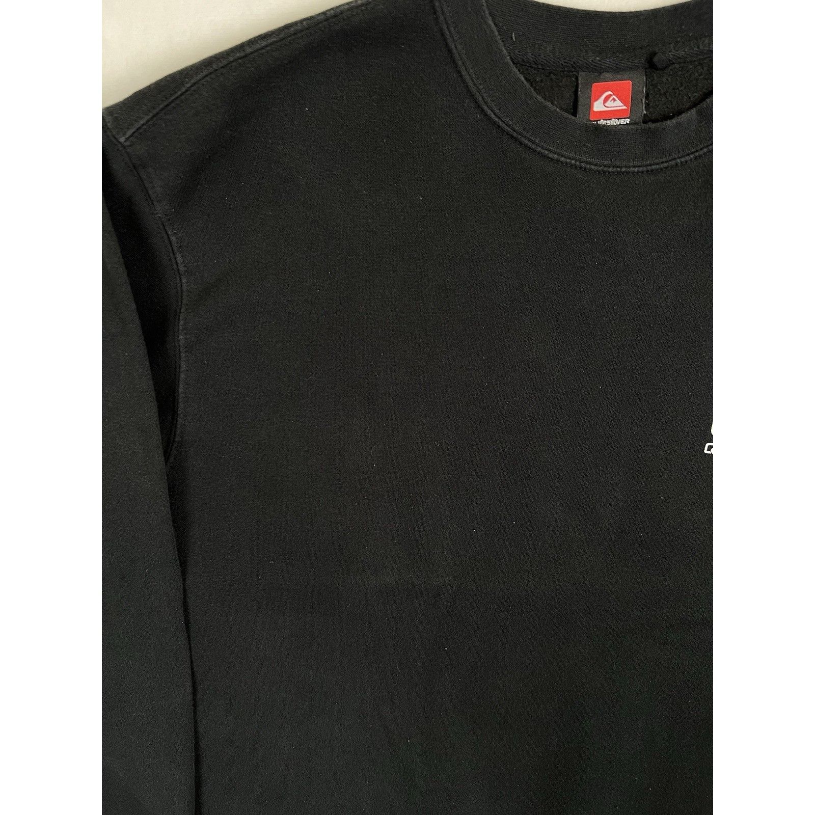 Quiksilver Vintage Quiksilver Black Crewneck Sweatshirt Size Laege Y2K Size US XL / EU 56 / 4 - 5 Thumbnail