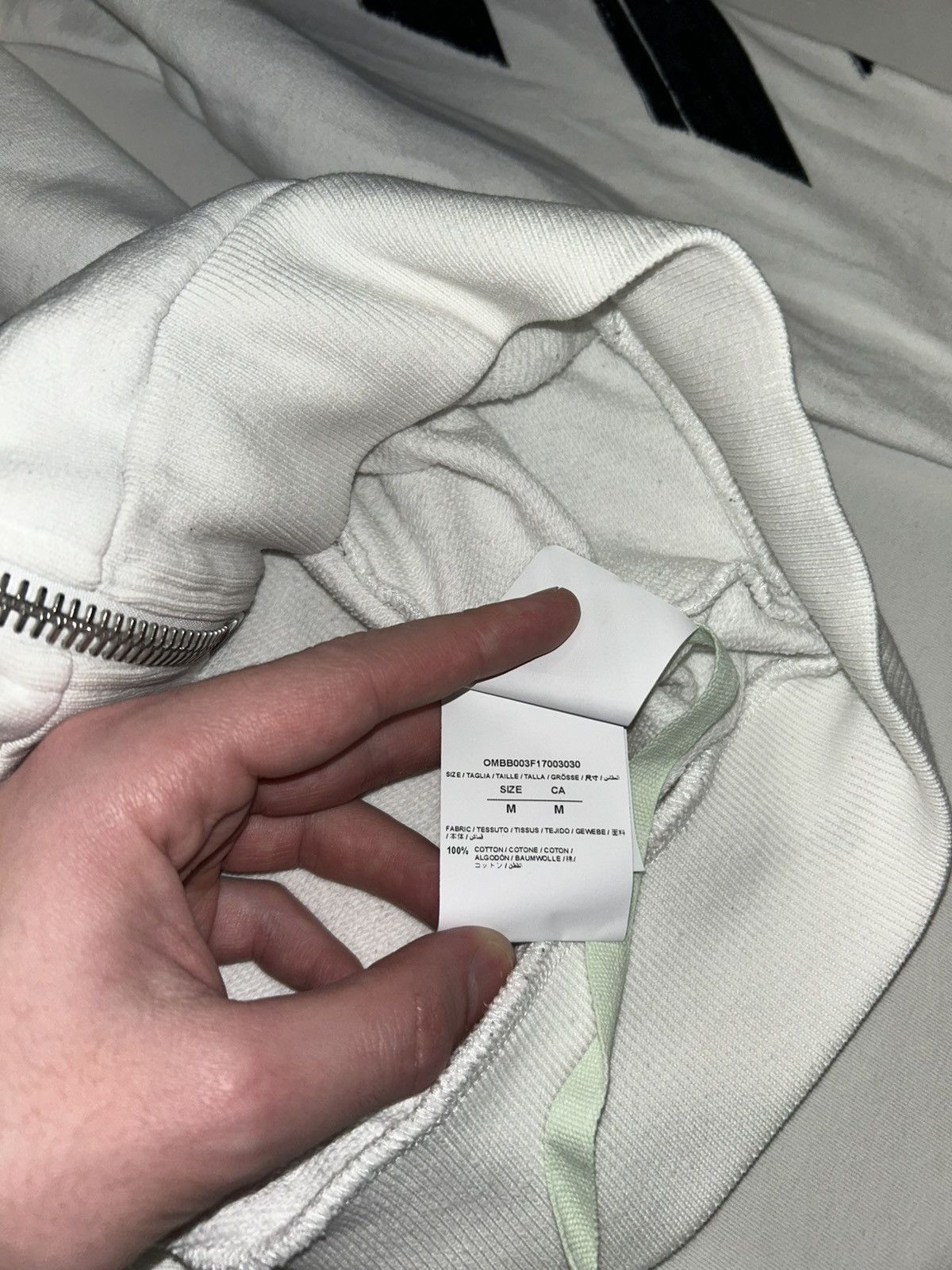 Off-White SS2017 Seeing Things Zip Hoodie Size US M / EU 48-50 / 2 - 10 Thumbnail