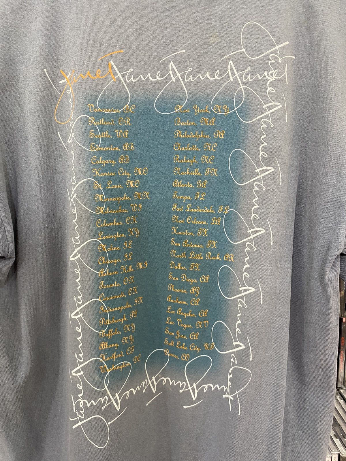 Band Tees ✅ VINTAGE 90s JANET JACKSON American pop singer USA shirt Size US S / EU 44-46 / 1 - 8 Thumbnail