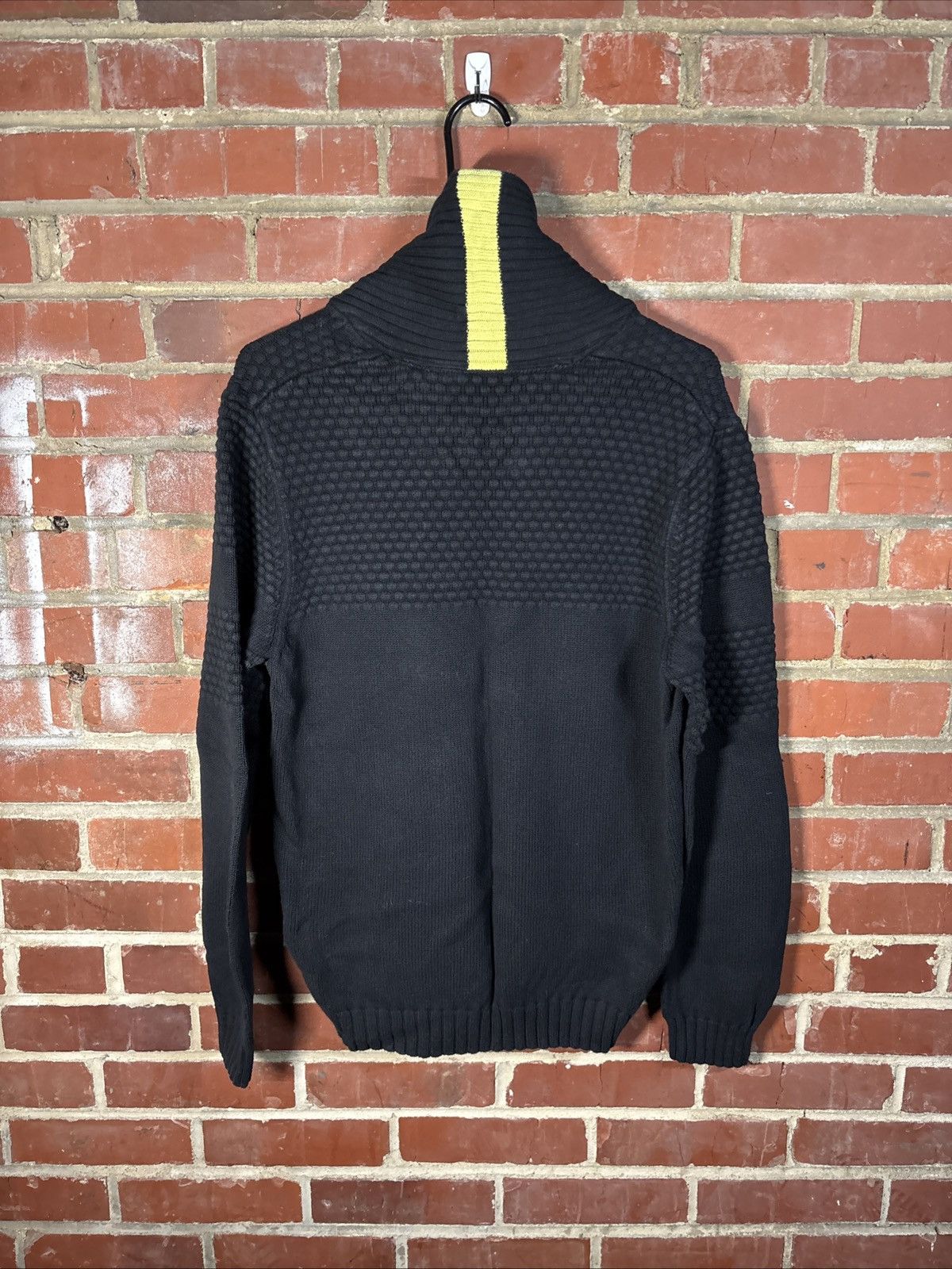 Armani Exchange ARMANI EXCHANGE Mens Shawl Neck Sweater Basic Size Large Size US L / EU 52-54 / 3 - 7 Thumbnail