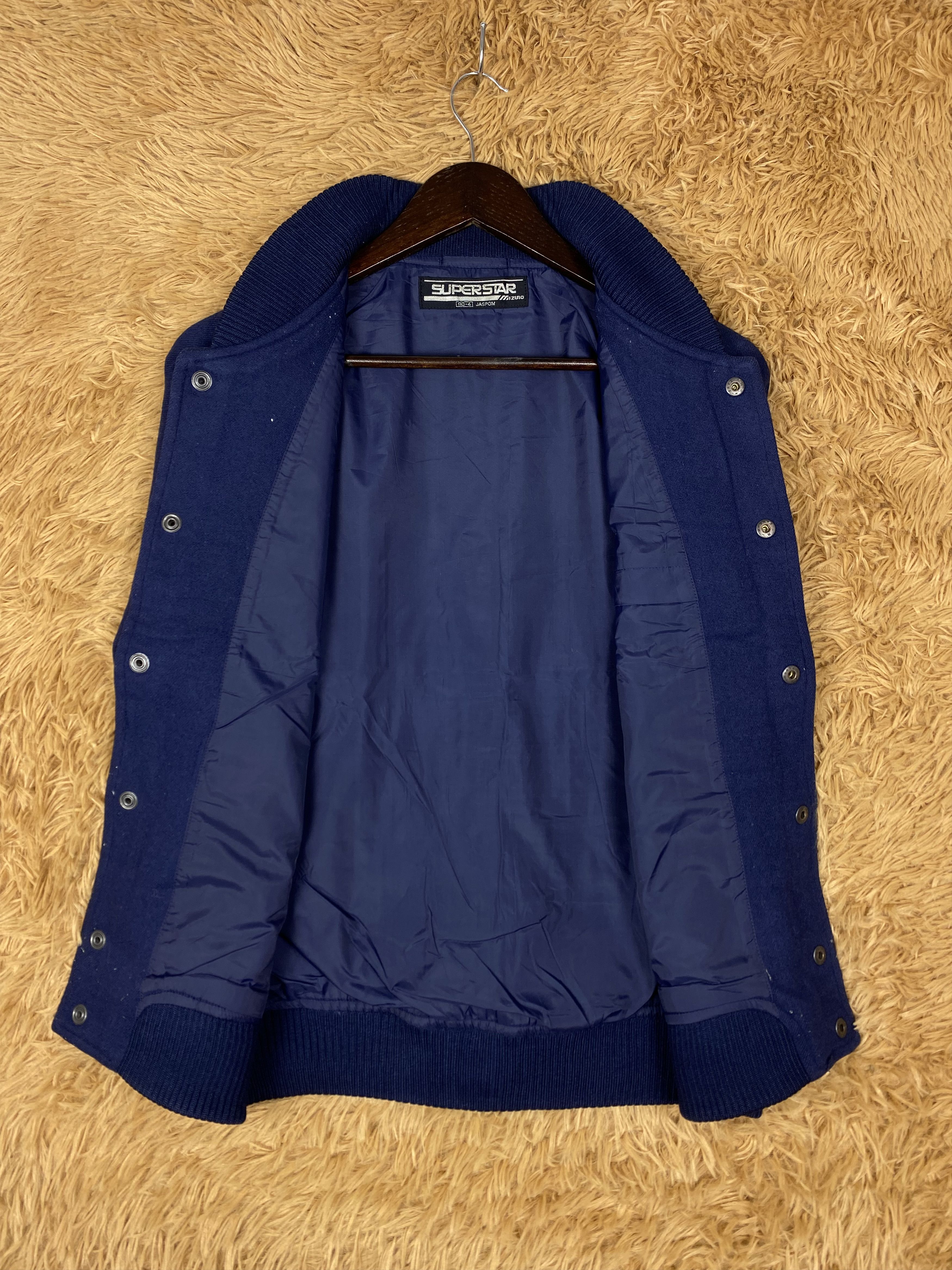Mizuno Vintage Mizuno Varsity Jacket DJ0309 Size US M / EU 48-50 / 2 - 6 Thumbnail