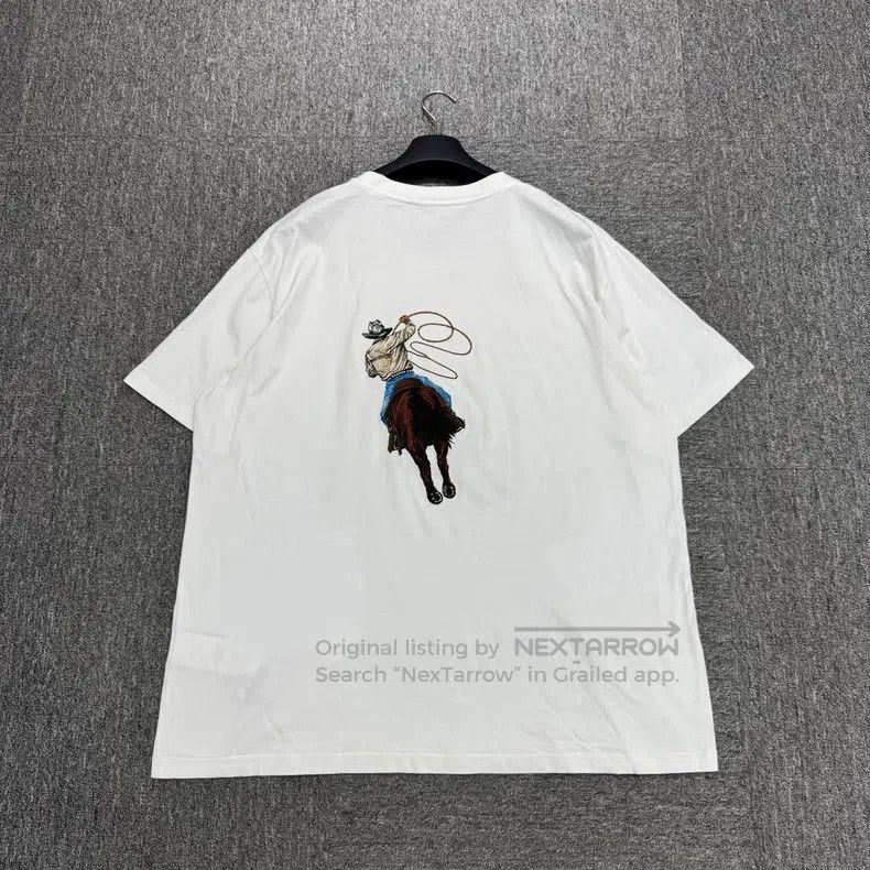 Louis Vuitton Louis Vuitton size 5l Embroidered denim short sleeve Size US M / EU 48-50 / 2 - 6 Thumbnail