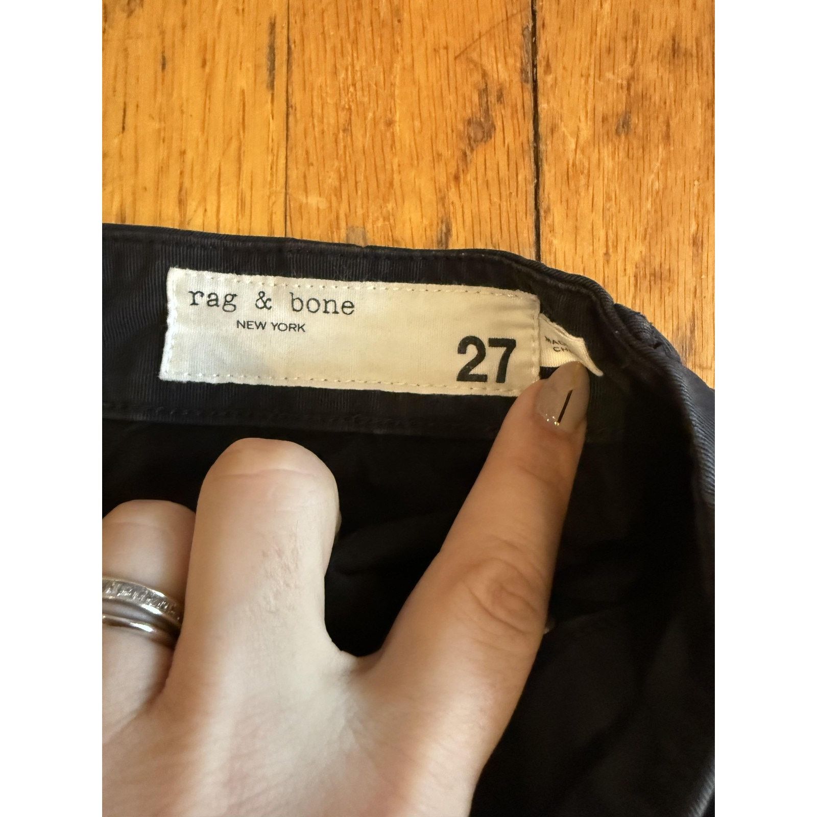 Rag & Bone rag & bone Womens Chino Cropped Pants Size 27" / US 4 / IT 40 - 3 Thumbnail