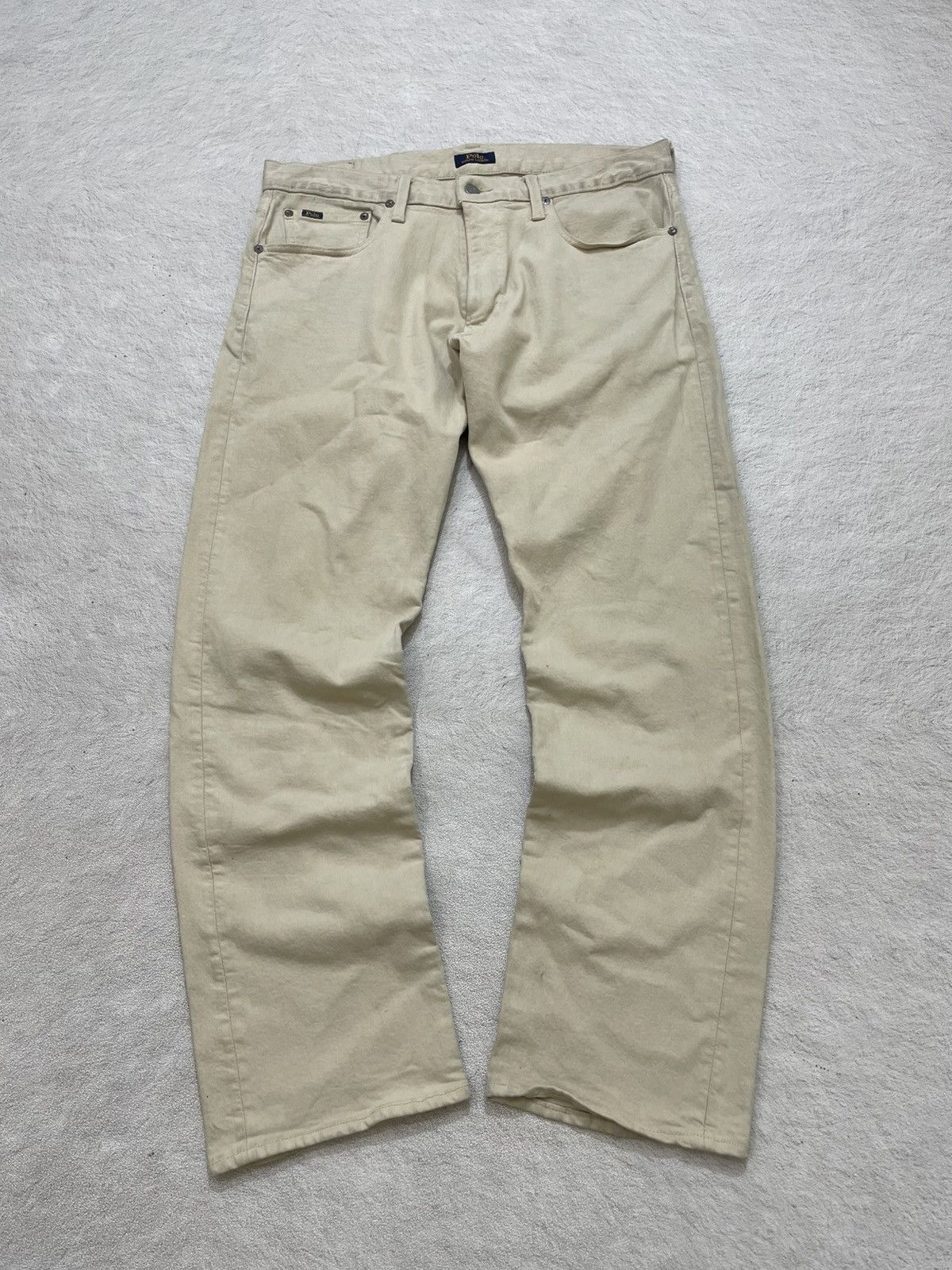 RRL Ralph Lauren 2000s Thrased Ralph Lauren Denim Y2K Hysteric Japan Size US 34 / EU 50 - 1 Thumbnail