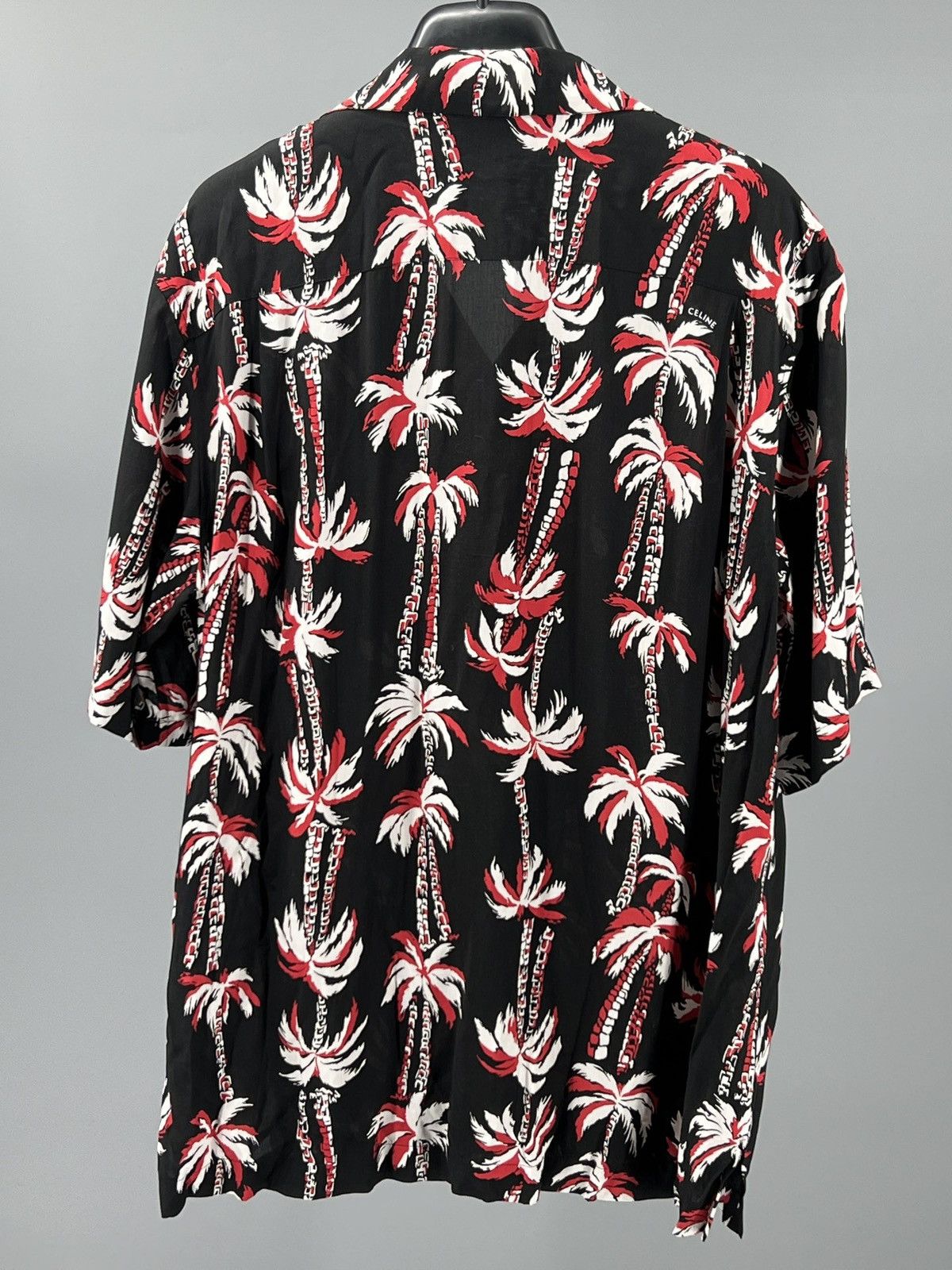 Celine Palm tree print Hawaiian shirt size 39 Size US M / EU 48-50 / 2 - 7 Thumbnail