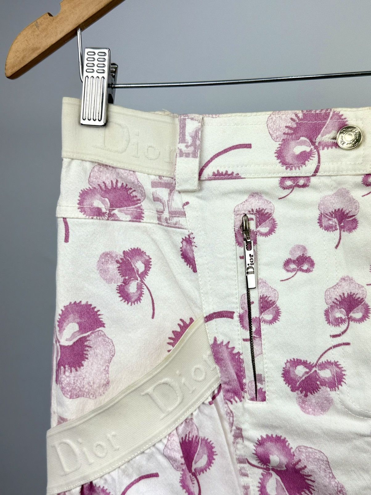 Dior Dior - John Galliano - Ad Campaign - Cherry Blossom - Skirt Size 26" / US 2 / IT 38 - 9 Thumbnail