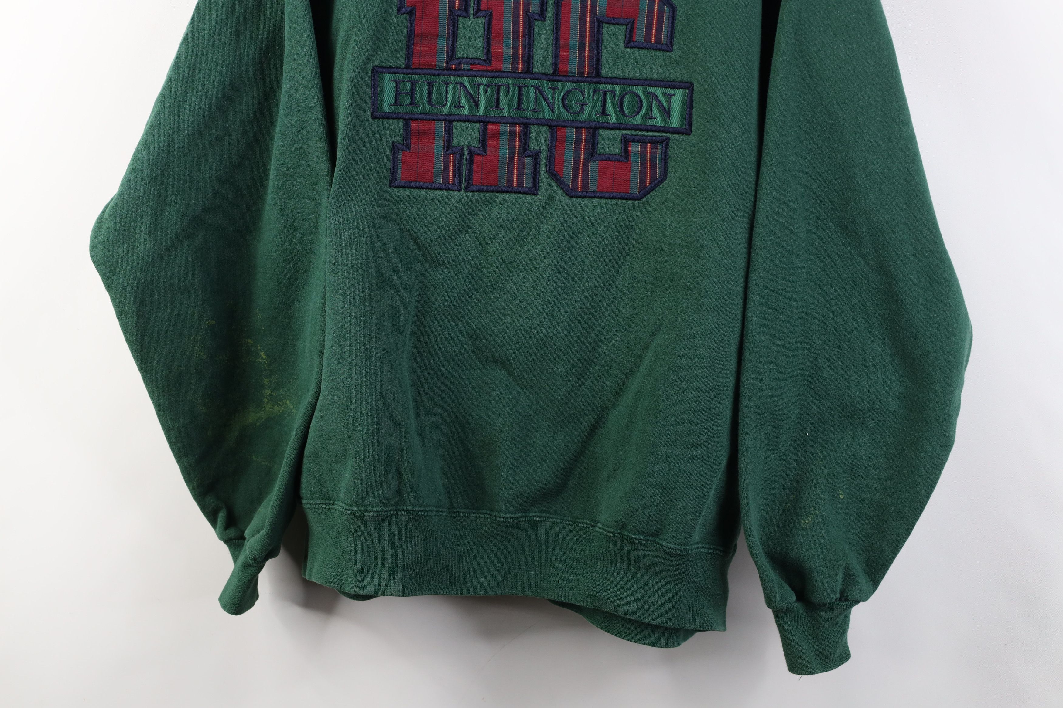 Vintage Vintage 90s Streetwear Huntington Crewneck Sweatshirt USA Size US L / EU 52-54 / 3 - 3 Thumbnail