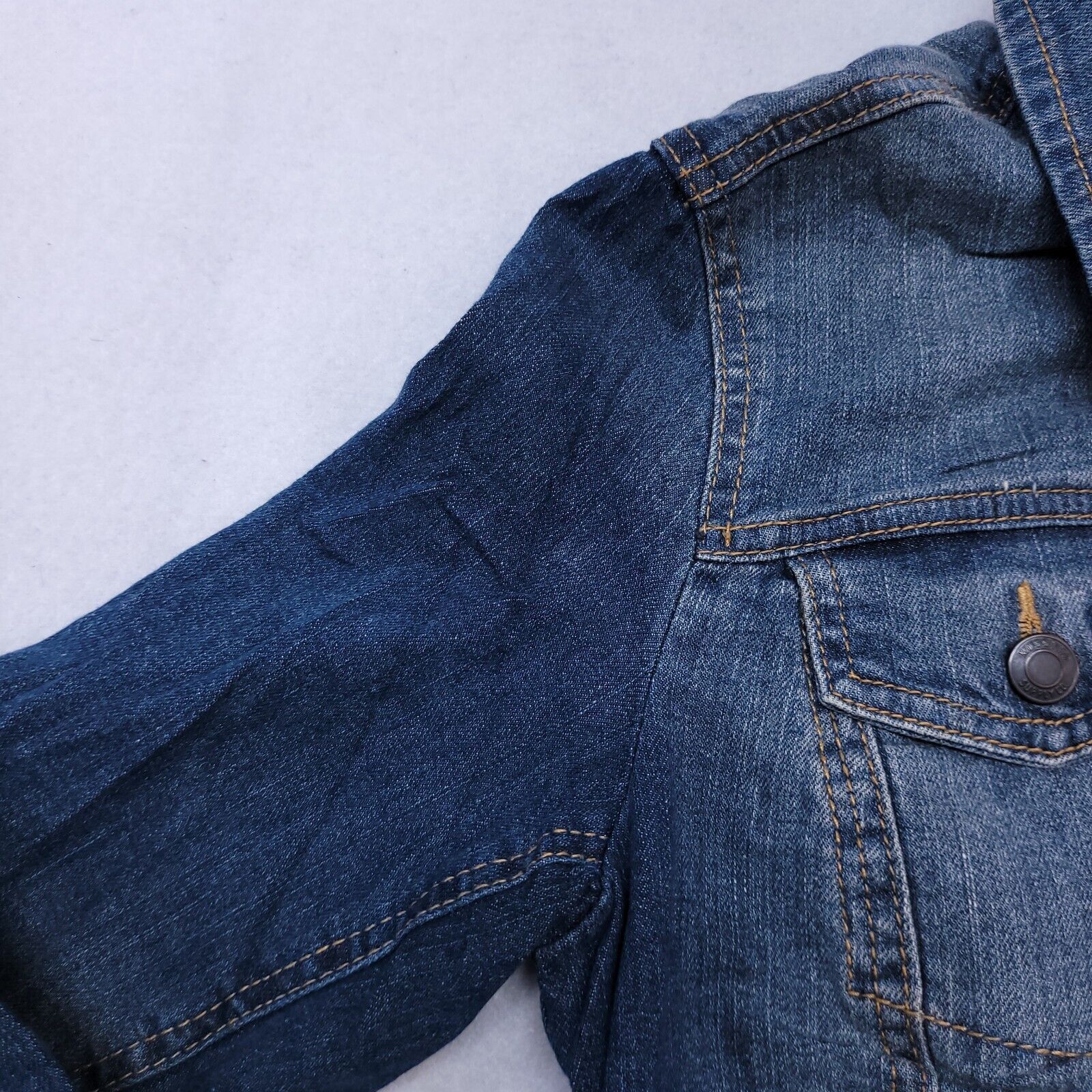Mossimo Mossimo Casual Button Up Denim Jean Jacket Women Size M Blue Size M / US 6-8 / IT 42-44 - 4 Thumbnail