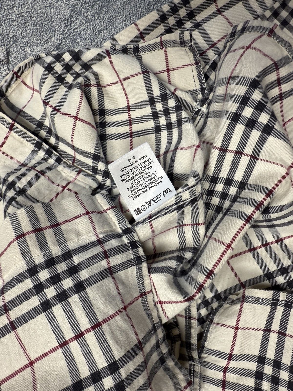 Burberry Vintage Burberry Monogram Cell Shirt Size US M / EU 48-50 / 2 - 10 Thumbnail