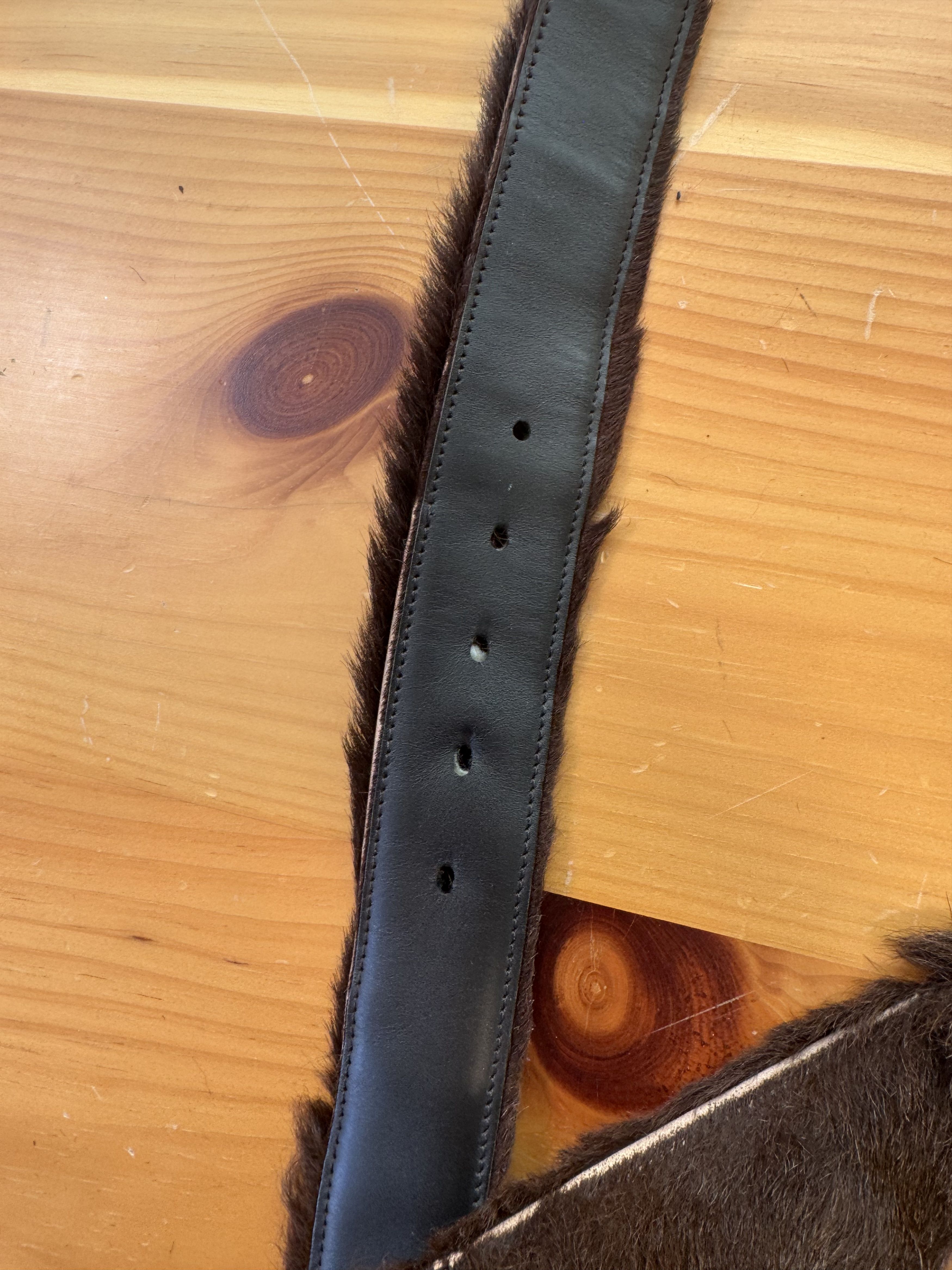 Prada Prada FW 17 Runway Fur Belt Size 32 - 6 Thumbnail