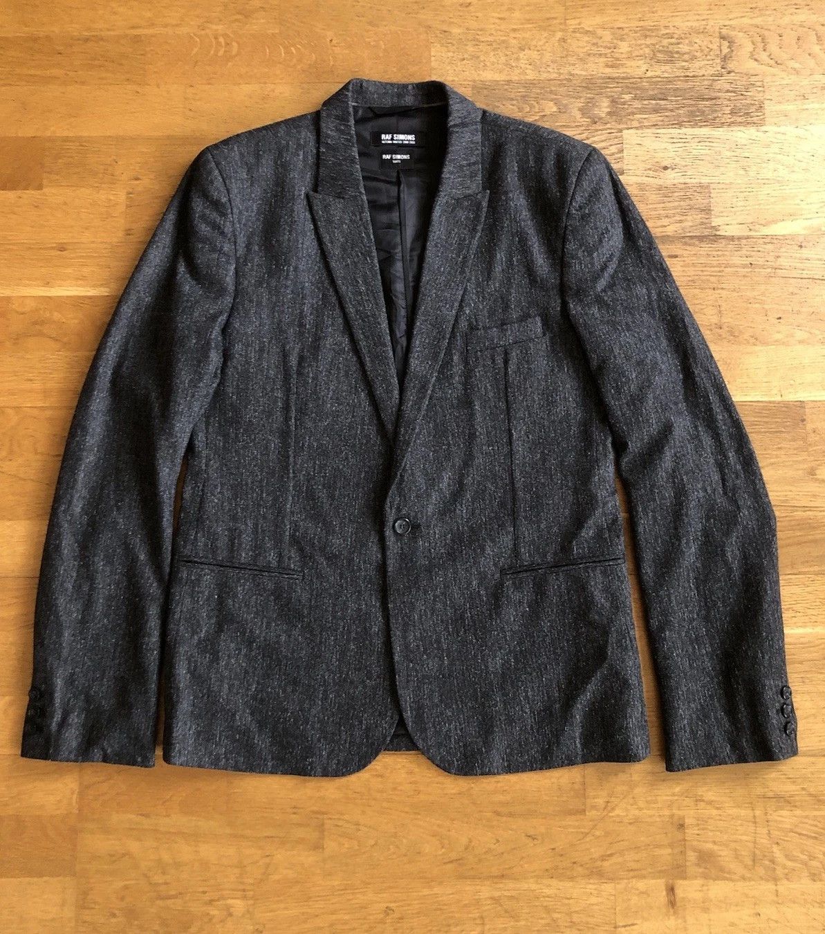 Raf Simons Raf Simons AW 2008 Metallic Tweed Suit 40 Runway Archive Size 40R - 4 Thumbnail