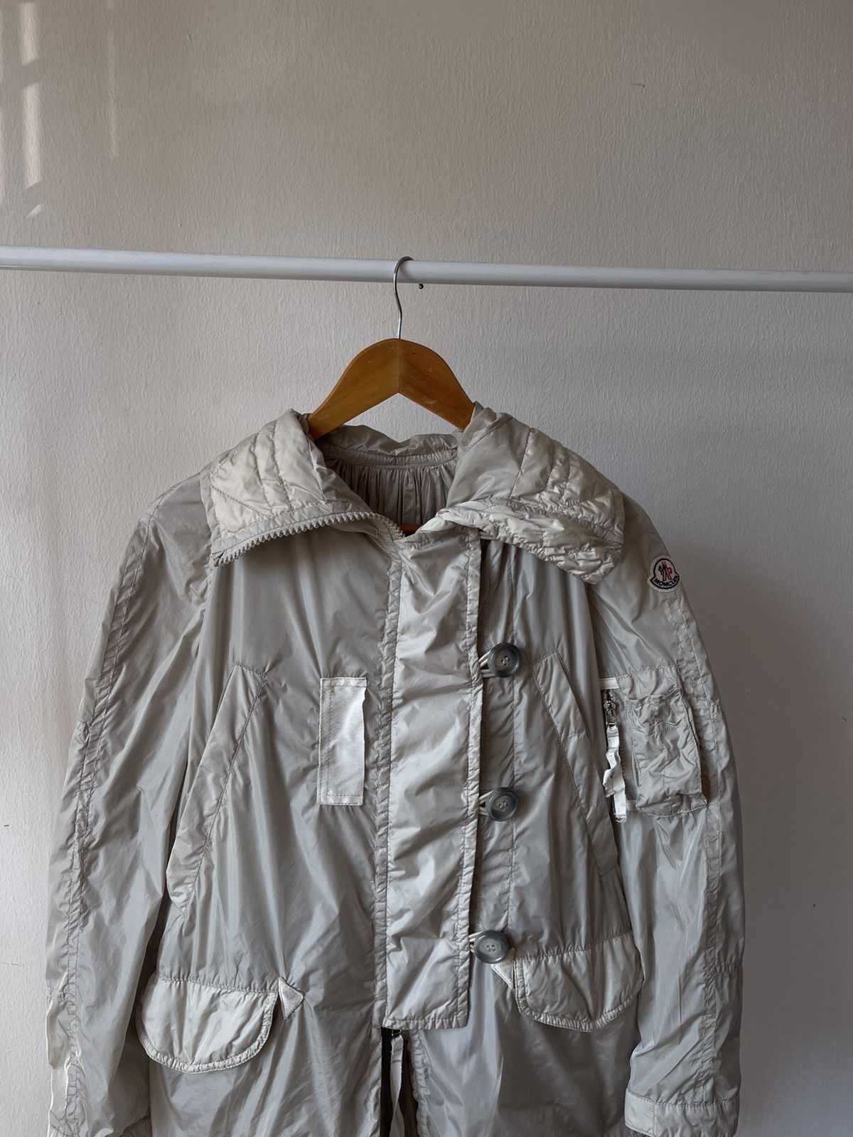 Moncler Moncler Sacai Sora Jacket Size L / US 10 / IT 46 - 4 Thumbnail