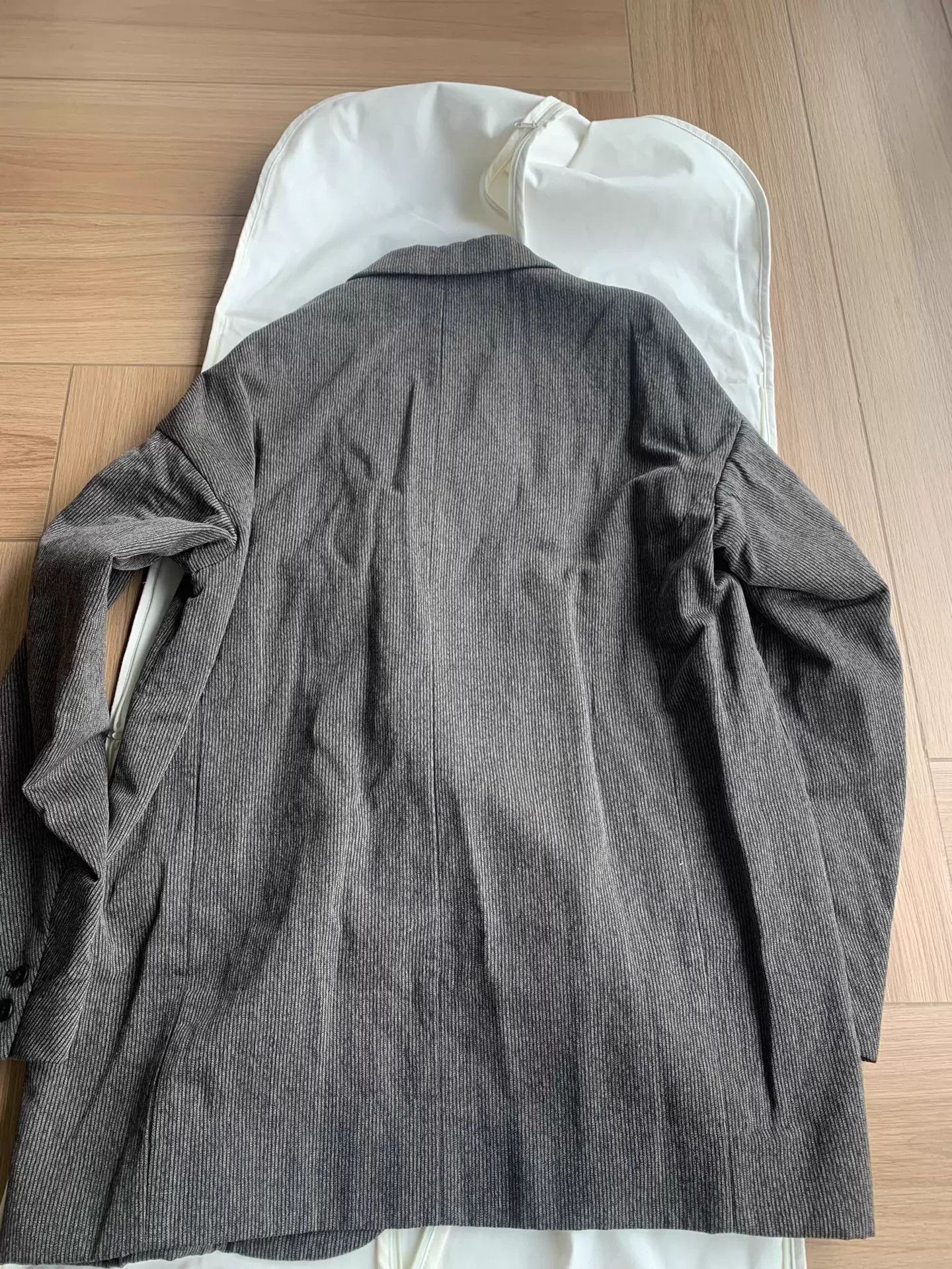 Visvim VISVIM GALEN WOOL LINEN BLEND PINSTRIPE JKT 25AW Size 4 Size US XL / EU 56 / 4 - 2 Thumbnail