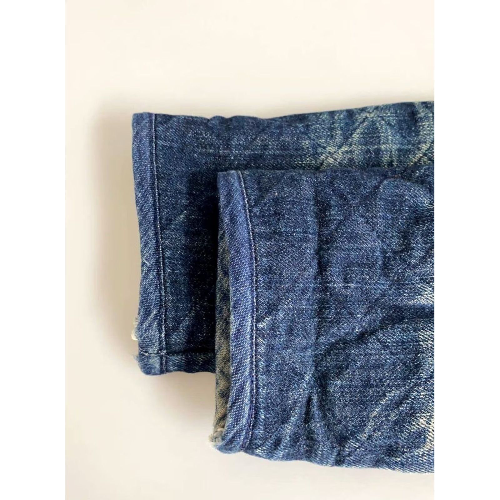 Kapital KAPITAL Quilted Jacket Men's Size 1 Indigo Blue Cotton Buttoned Pre-owned Size US XS / EU 42 / 0 - 6 Thumbnail