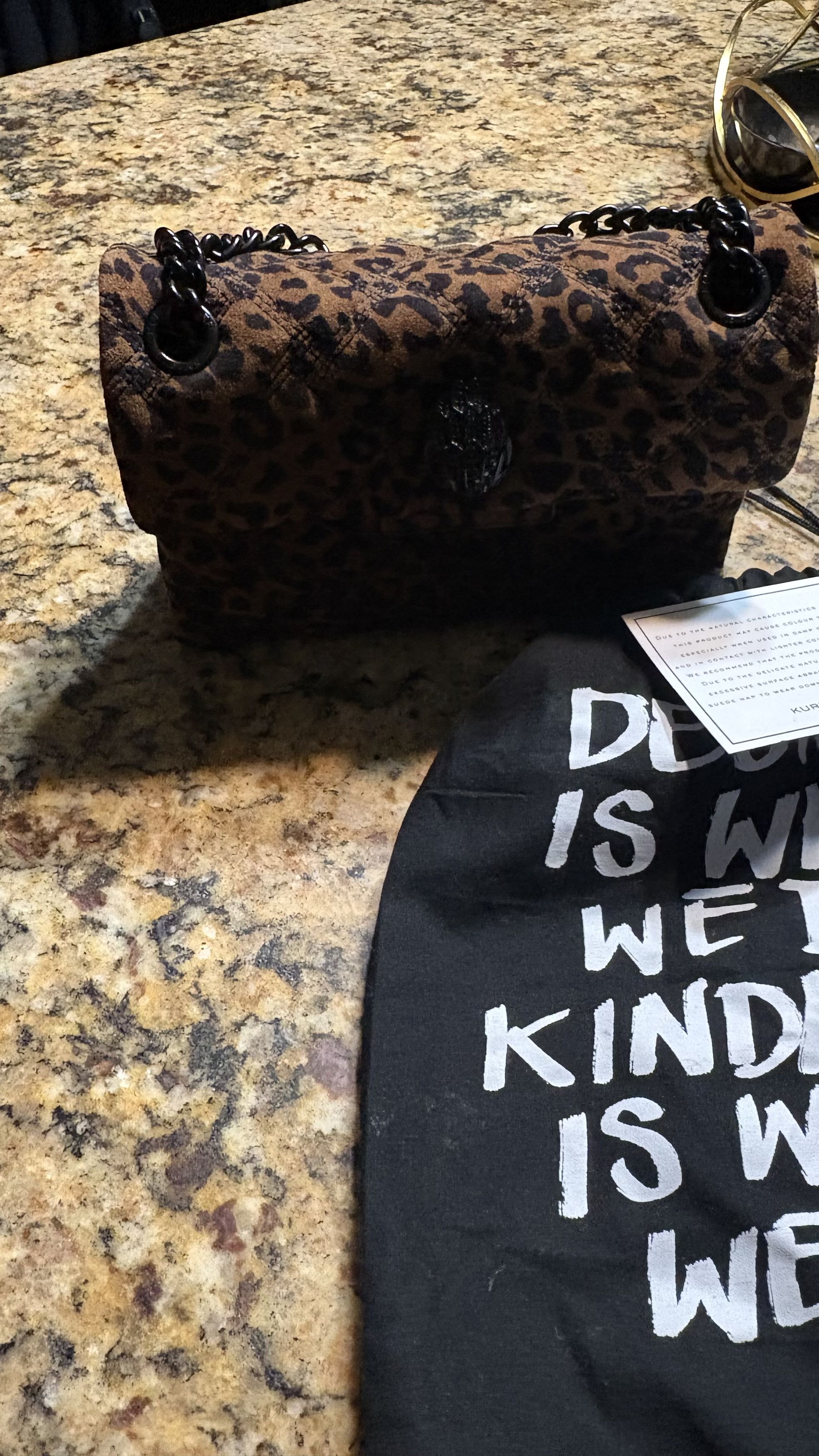 Kurt Geiger Medium Leopard crossbody Size ONE SIZE - 4 Thumbnail