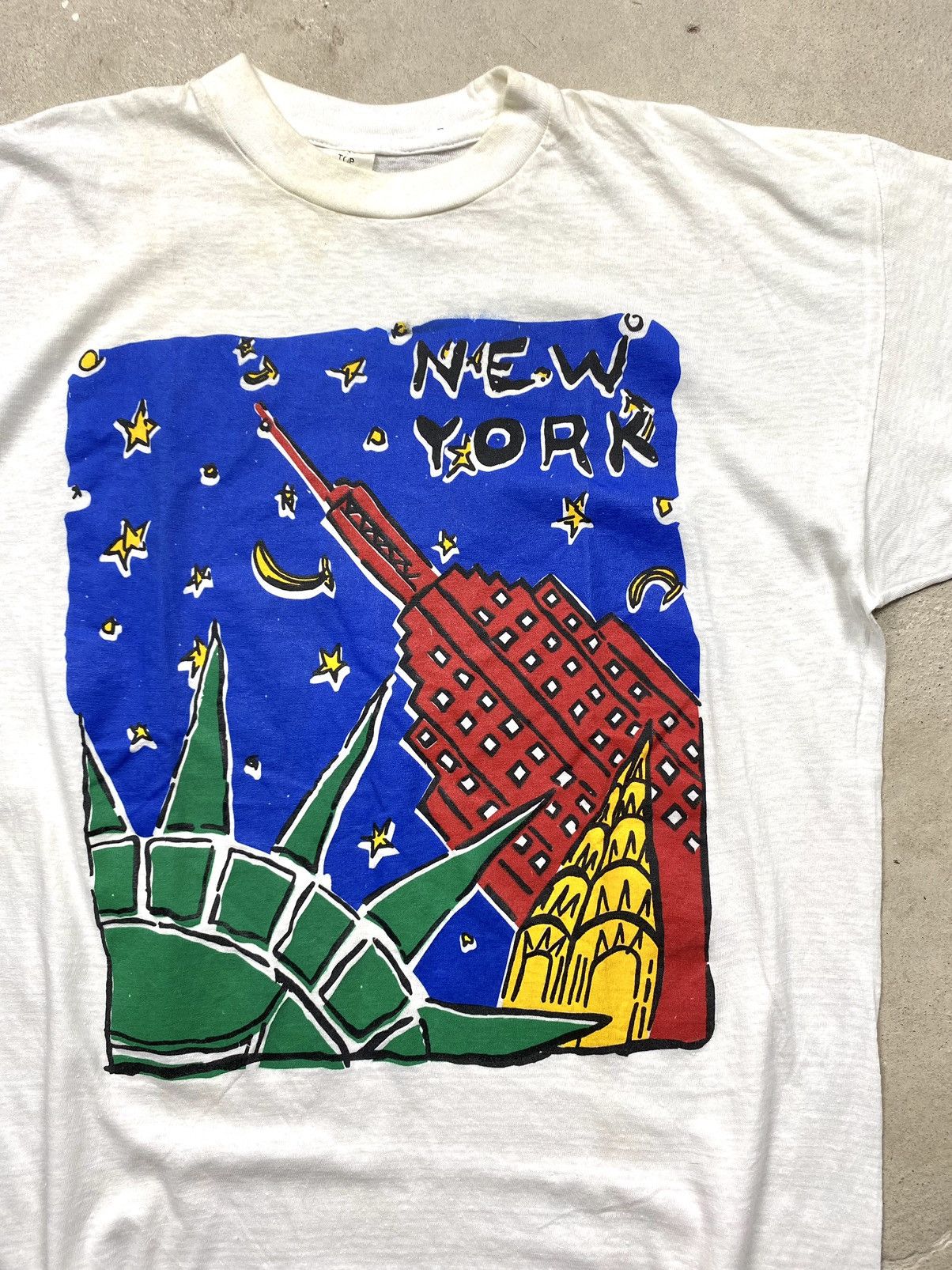 Band Tees Rare! Vintage 1990’s New York Art T Shirt Hype Size US M / EU 48-50 / 2 - 4 Thumbnail