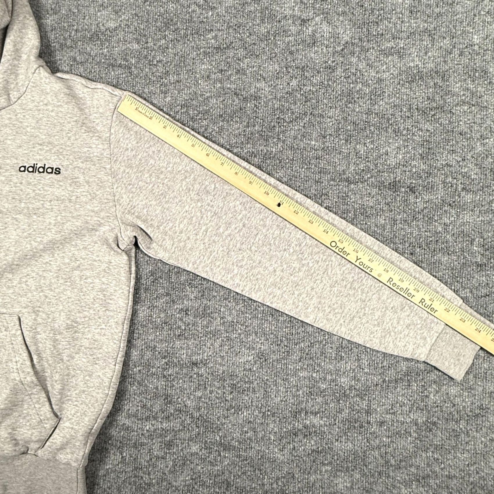 Adidas Adidas Hoodie Mens S Gray Pullover Sweatshirt OV9001 FL6310 Athletic Logo Size US S / EU 44-46 / 1 - 7 Thumbnail