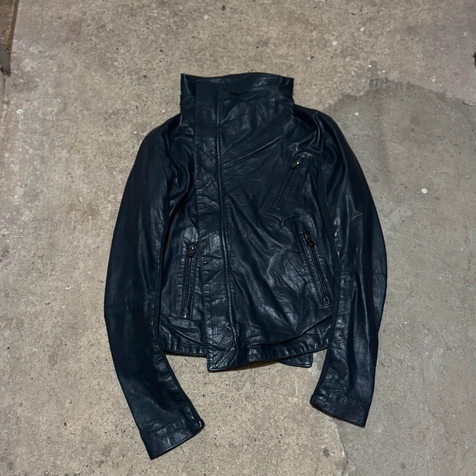 Other Rick owens style lether jacket Size S / US 4 / IT 40 - 2 Thumbnail