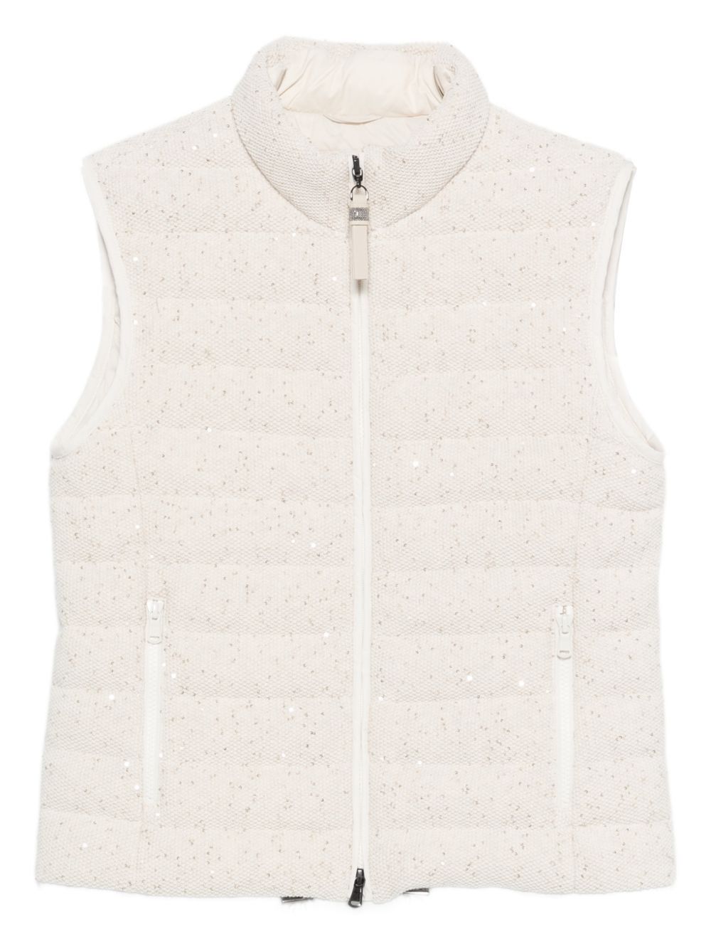 Brunello Cucinelli COTTON DOWN VEST Size M / US 6-8 / IT 42-44 - 1 Thumbnail