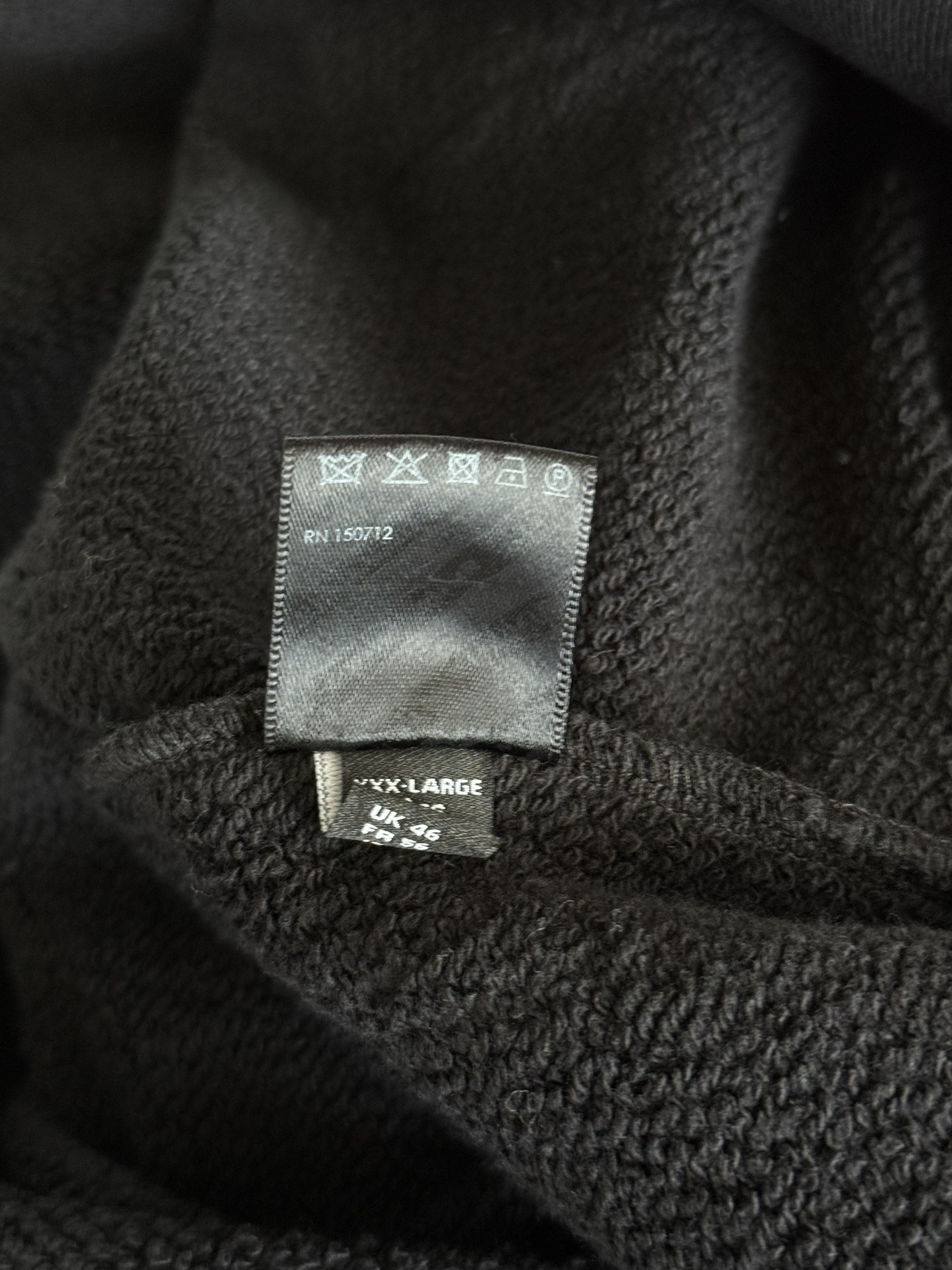 Amiri Amiri Black & Crystal Stick Poke Logo Hoodie Size US XXL / EU 58 / 5 - 5 Thumbnail