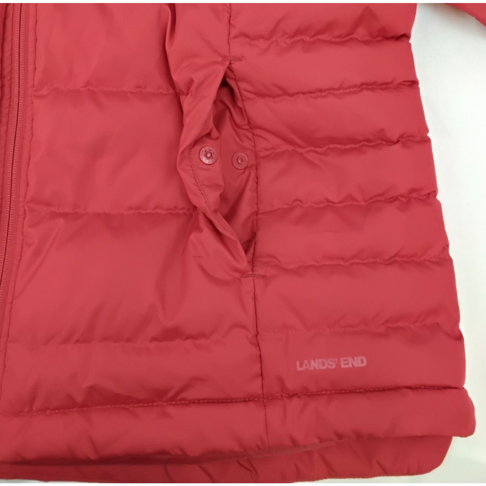 Lands' End Lands End Down Jacket Women's 1X (16-18) Red #Z5182 Size XL / US 12-14 / IT 48-50 - 7 Thumbnail