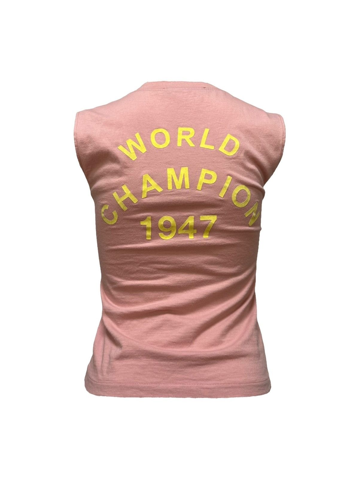 Dior CHRISTIAN DIOR Spring Summer 2002 "J'ADORE DIOR" Tank Top Size XS / US 0-2 / IT 36-38 - 2 Thumbnail