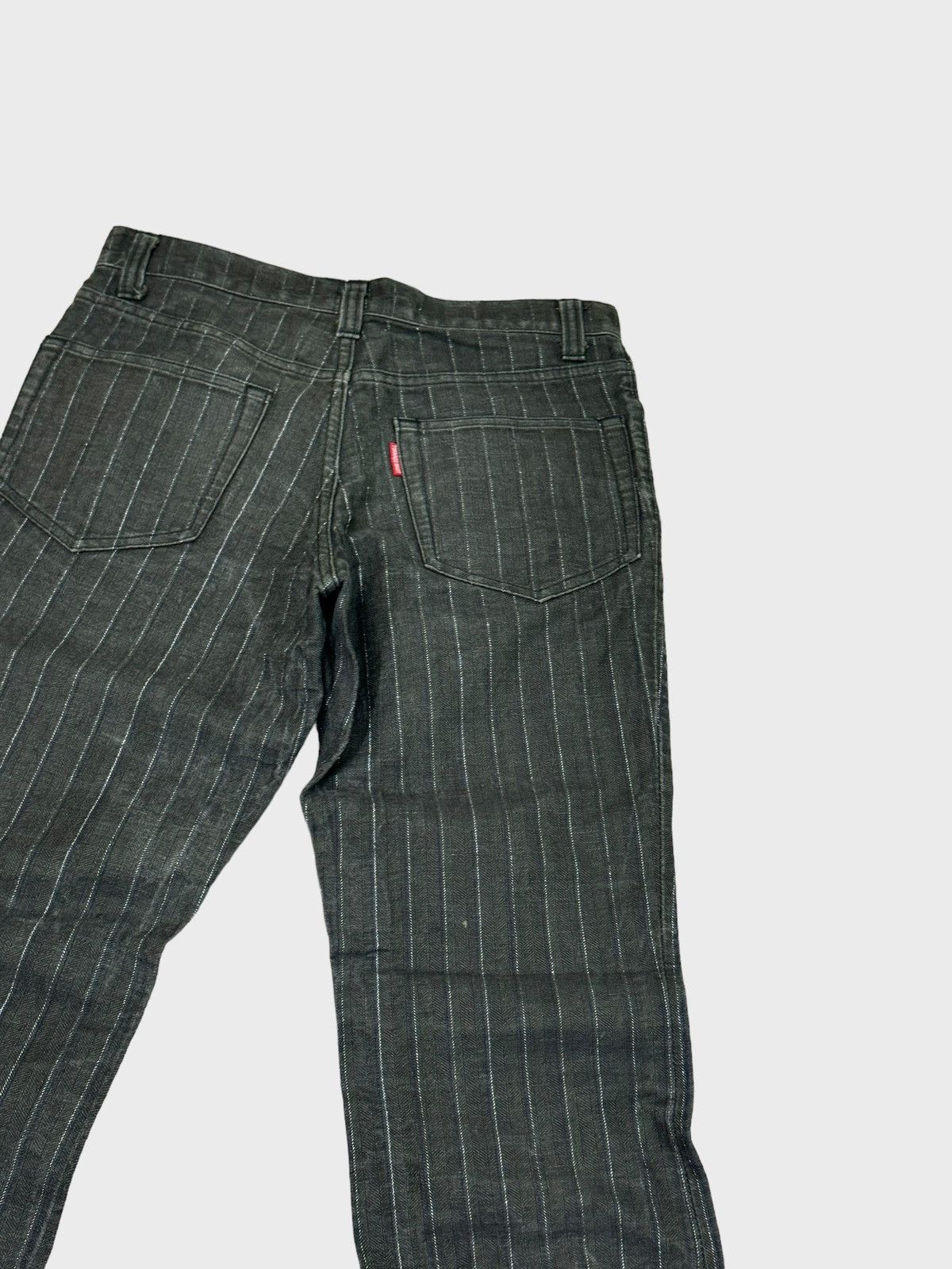 Tornado Mart FLARED TORNADO MART STRIPED BOOTCUT DENIM Size US 28 / EU 44 - 9 Thumbnail