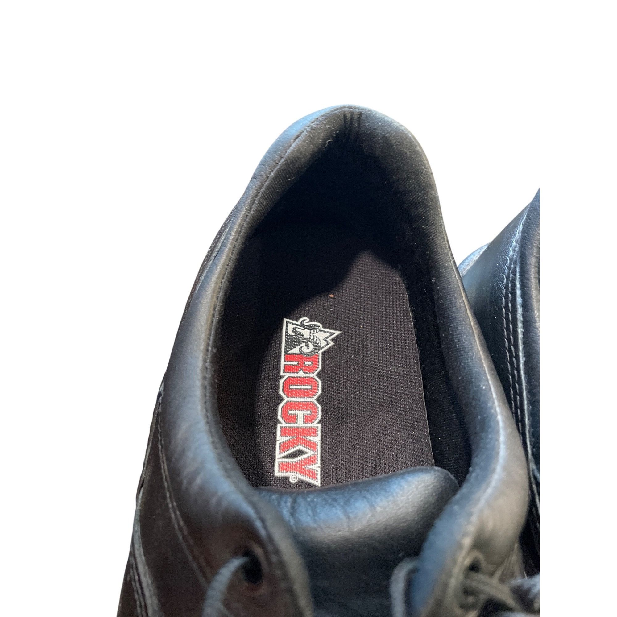 Other Rocky 5001 USPS postal mens black leather slip resist shoes Size US 12 / EU 45 - 9 Thumbnail