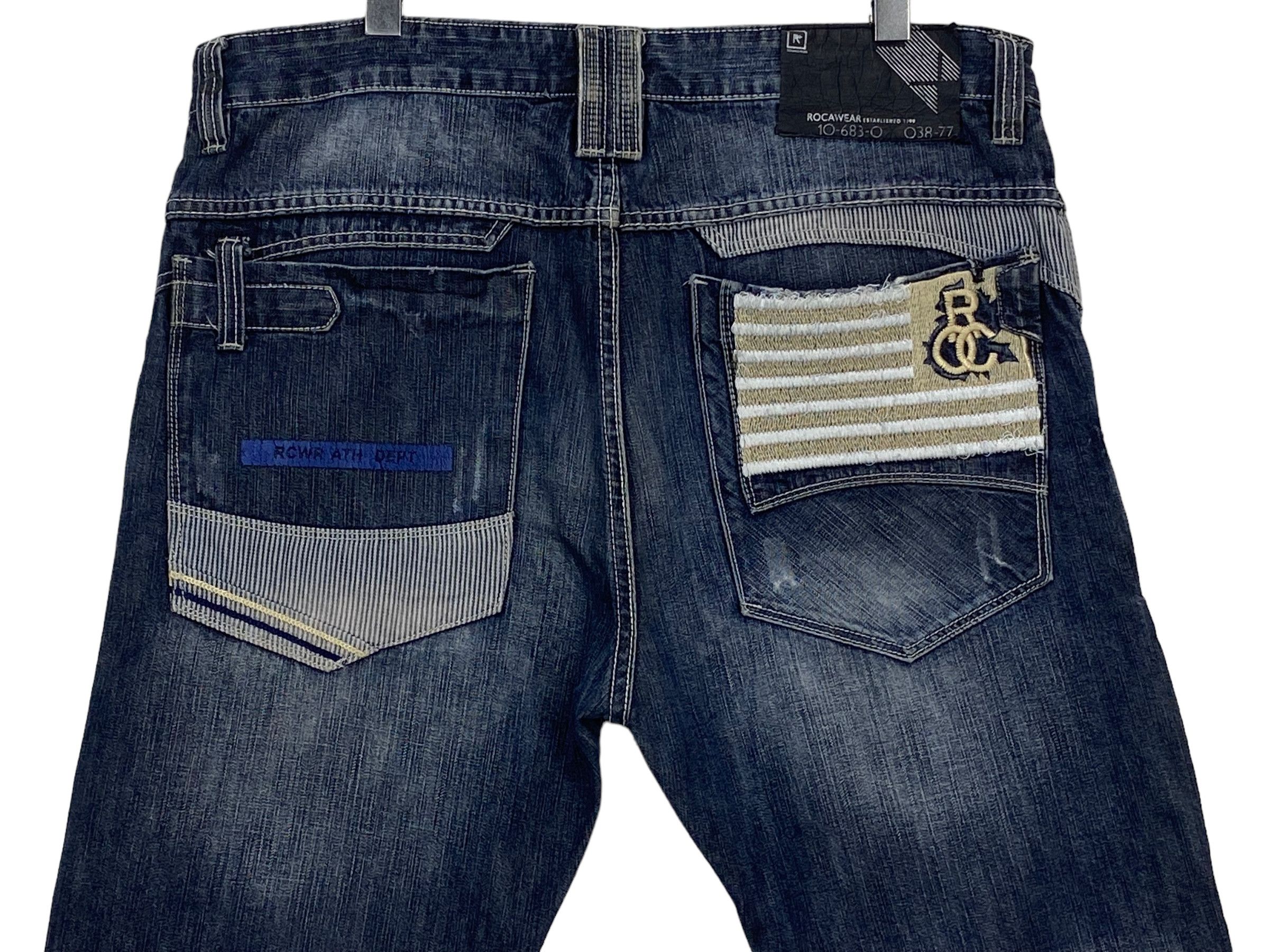 Jay-Z × Rocawear Rocawear Hip Hop Skateboards Baggy Loose Jeans Size US 38 / EU 54 - 5 Thumbnail