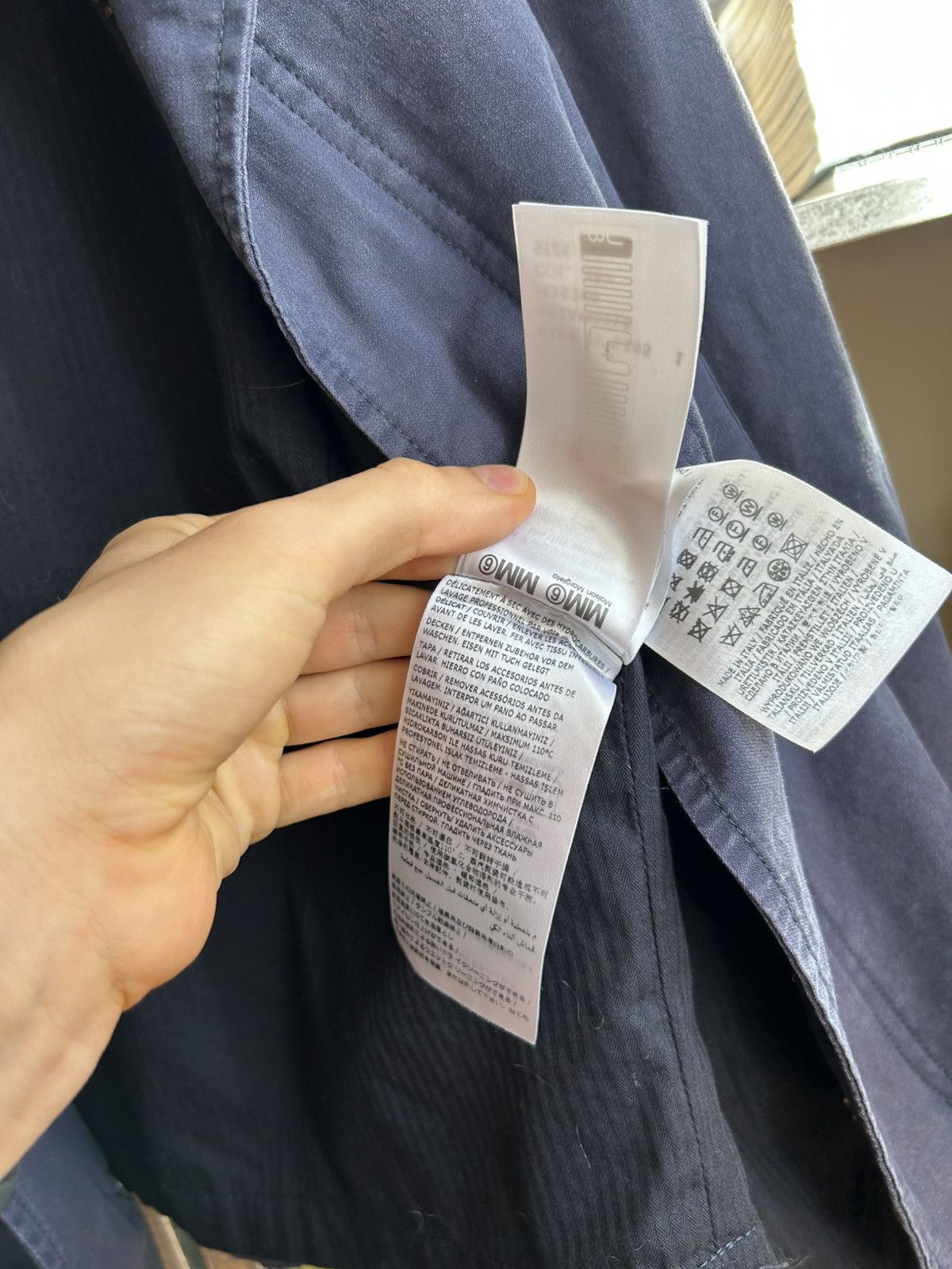 MM6 MM6 Maison Margiela Light Cotton Twill Jacket Avant Garde Size US M / EU 48-50 / 2 - 12 Thumbnail