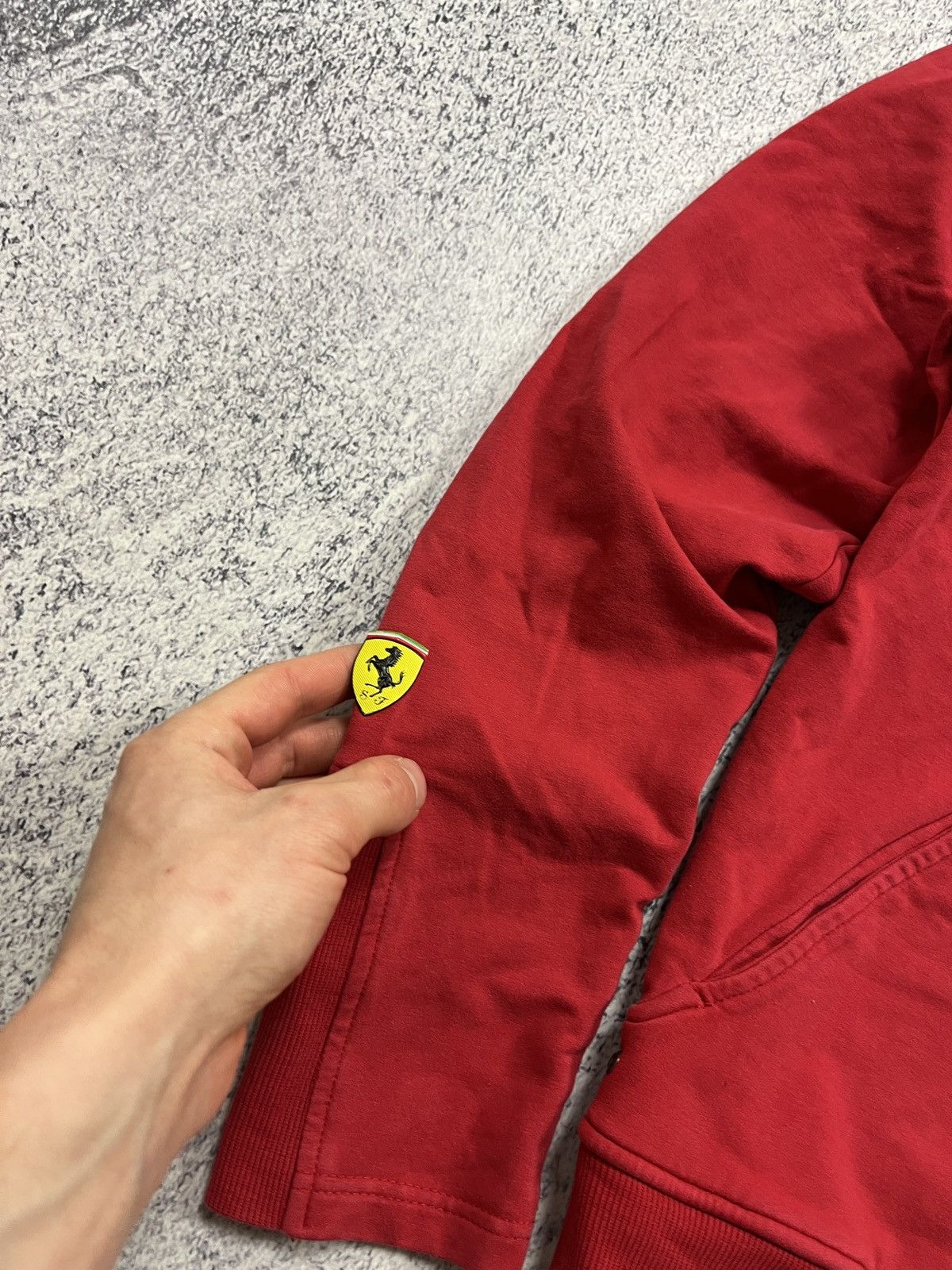 Ferrari × Vintage Vintage Ferrari Racing Jacket Track Marlboro F1 Schumacher Size M / US 6-8 / IT 42-44 - 4 Thumbnail