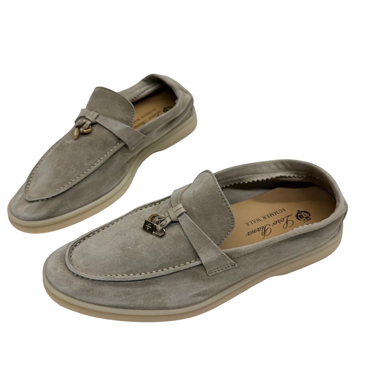 Loro Piana Loro Piana Summer Walk Suede Loafers Size 36.5 Size US 6.5 / IT 36.5 - 1 Thumbnail