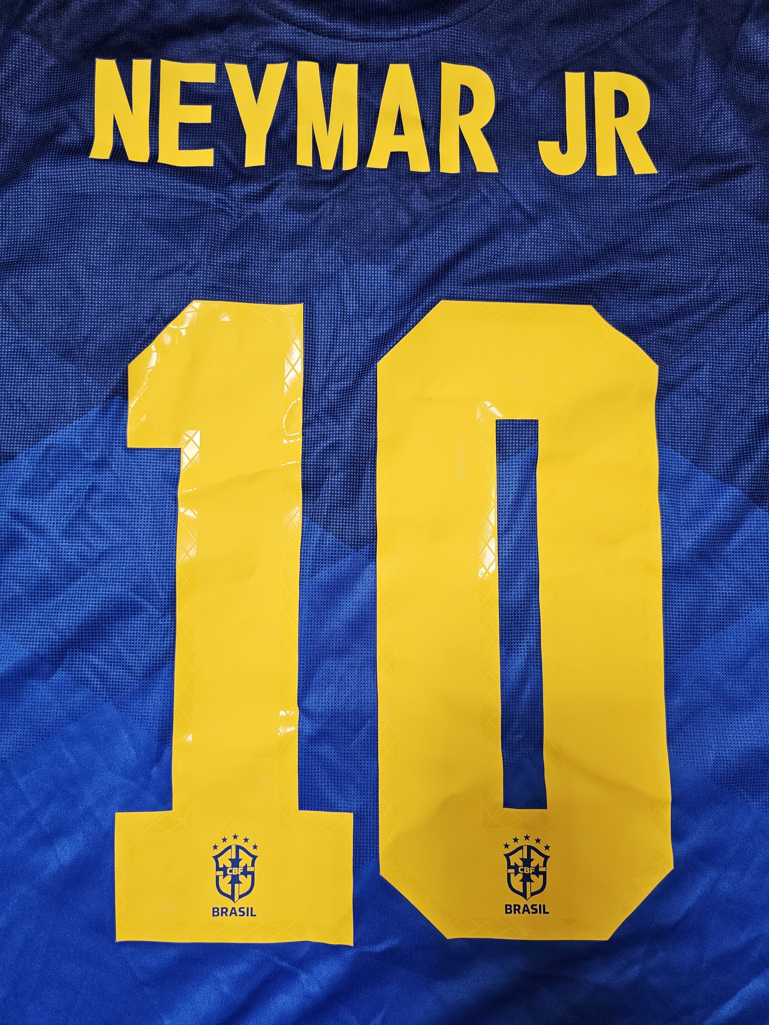 Nike BRAZIL 2021 2022 NEYMAR AWAY FOOTBALL SHIRT SOCCER JERSEY Size US S / EU 44-46 / 1 - 5 Thumbnail