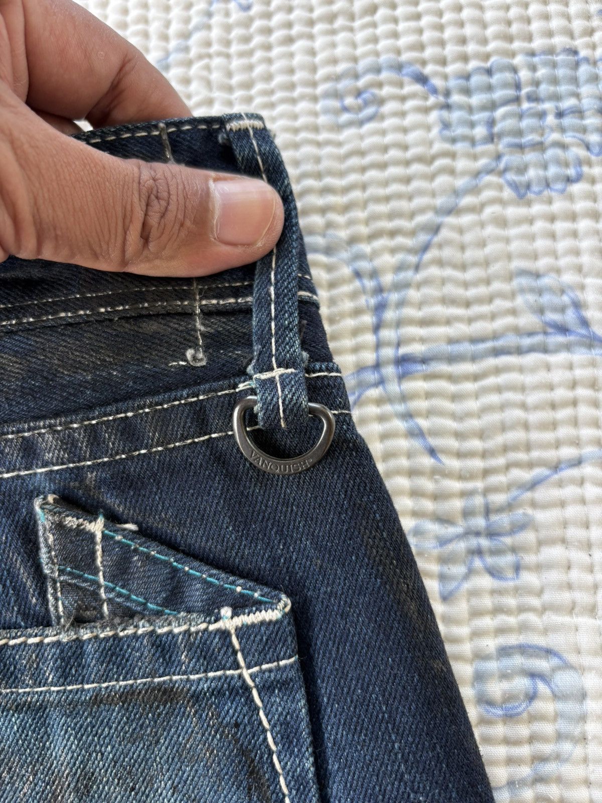Vanquish Japanese Vanquish Streetwear Flared Denim Size US 31 - 15 Thumbnail